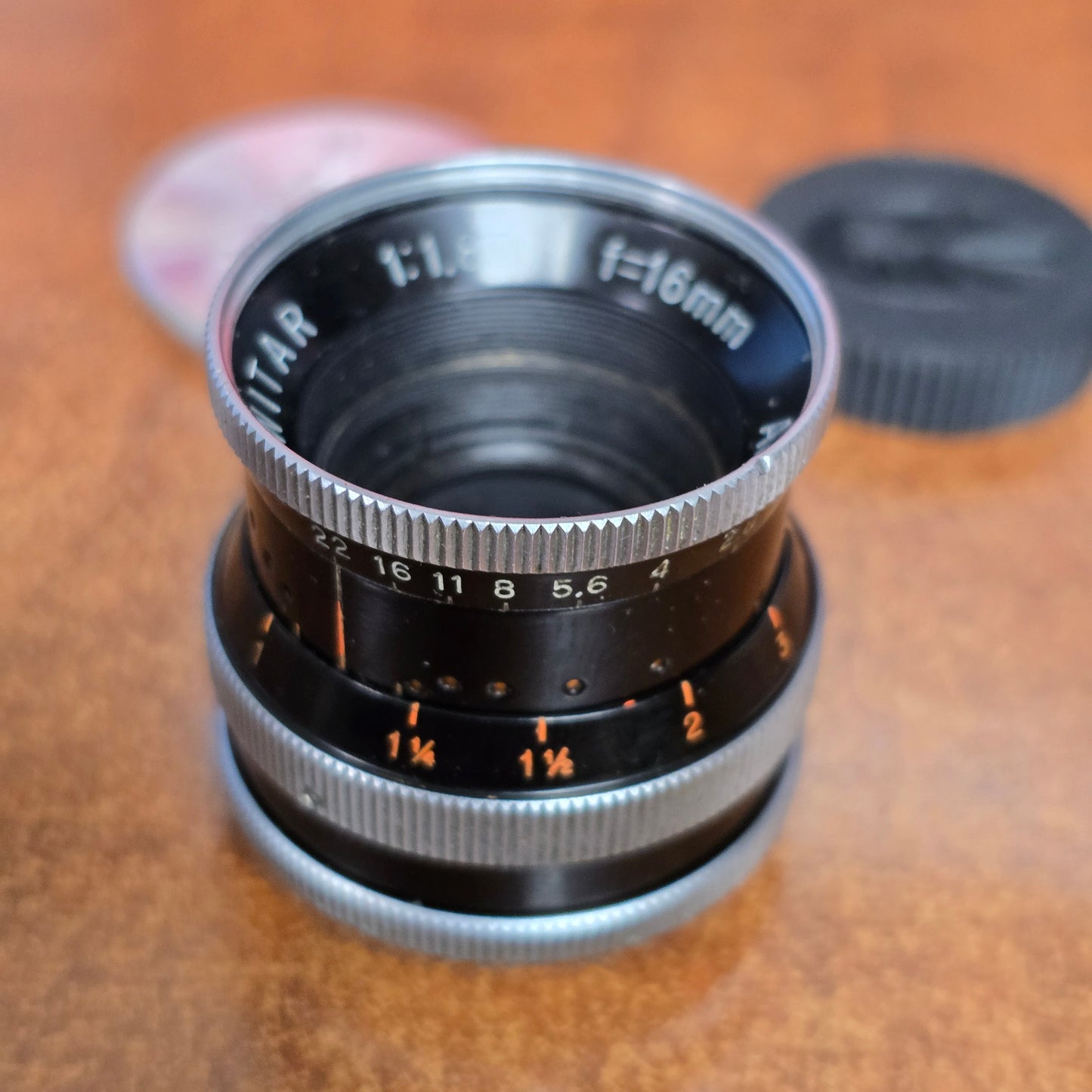 Switar 16mm f1.8 AR C-Mount Lens S# 398980