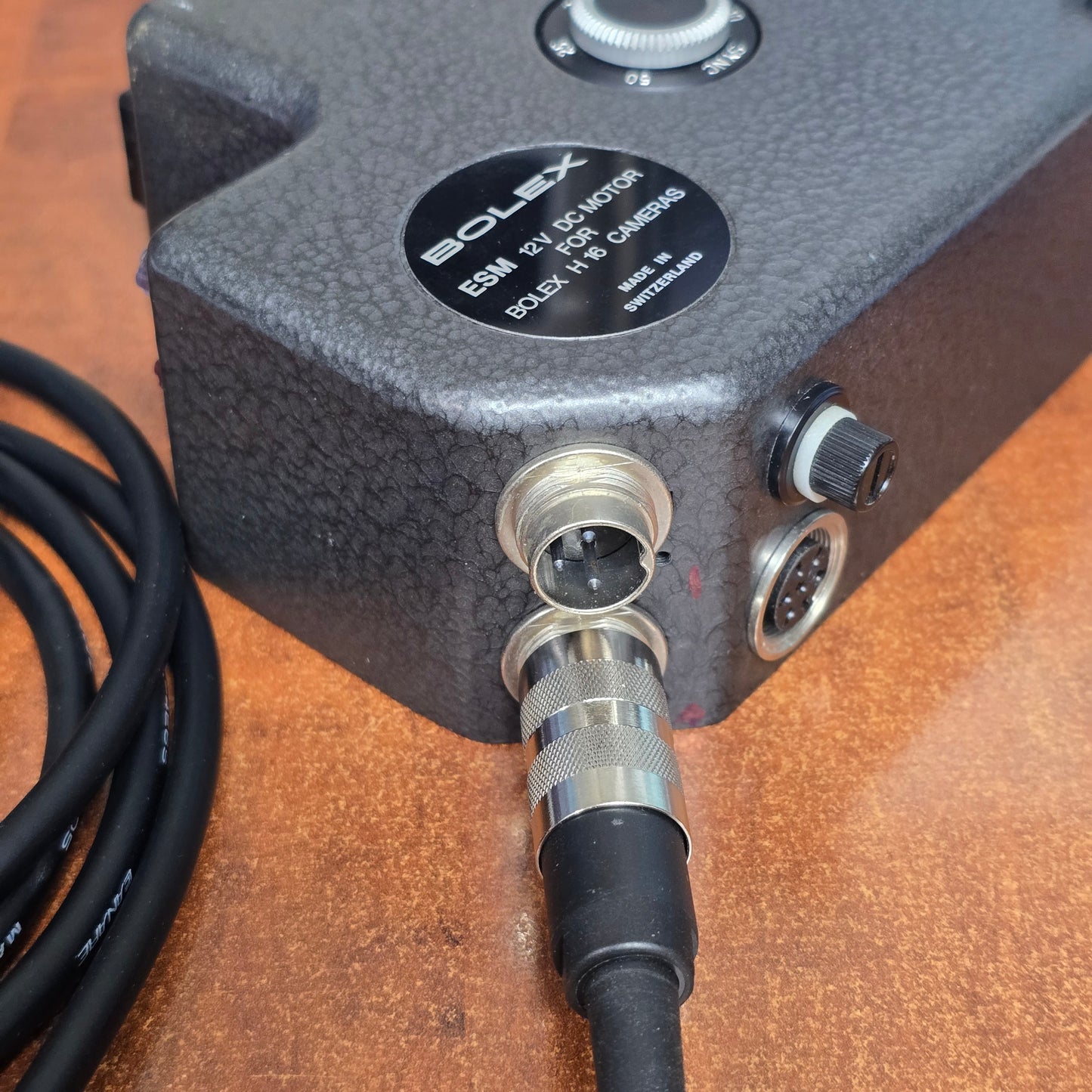 Bolex ESM Motor Power cable 4-Pin Tuchel Female - 4-Pin XLR Male