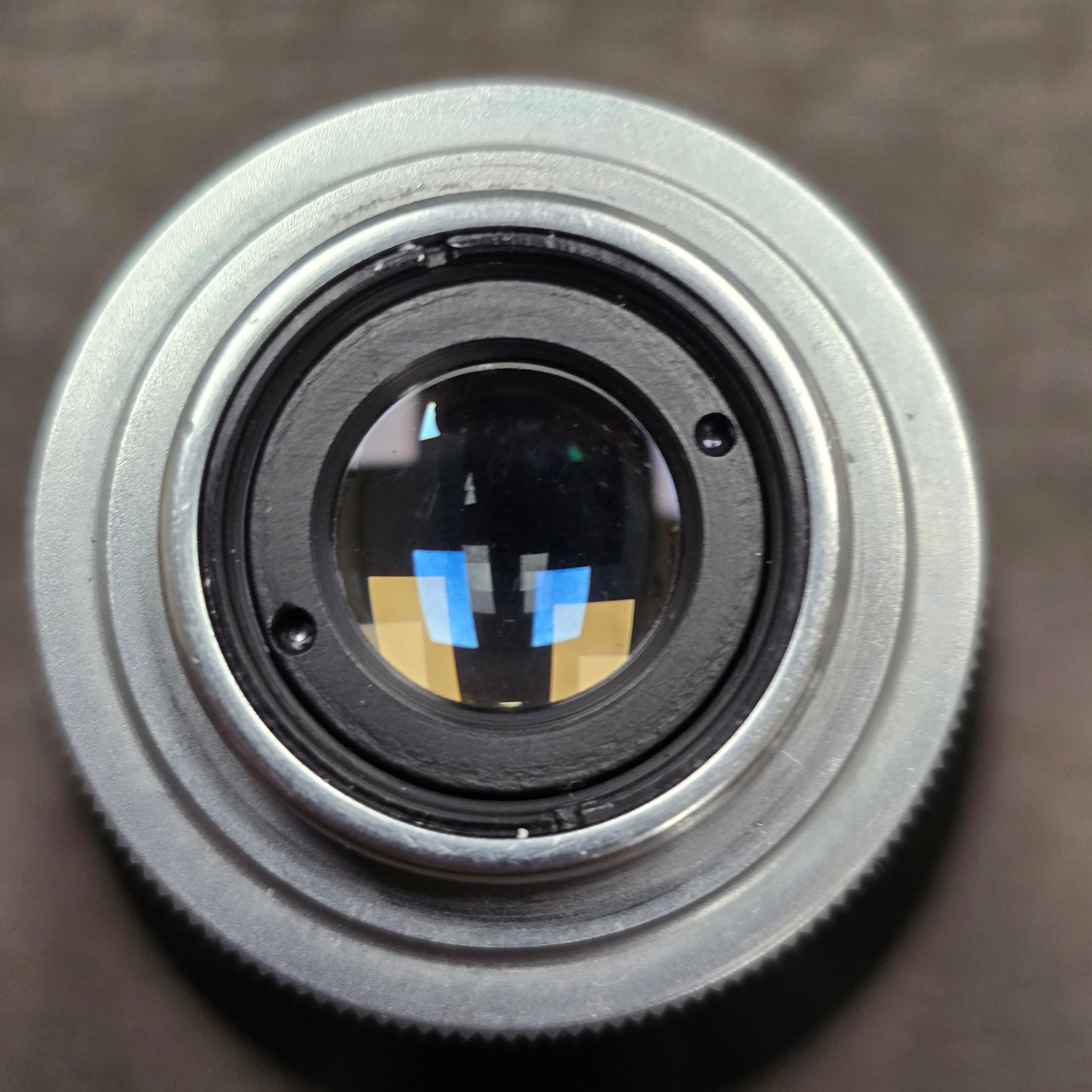 Switar 10mm f1.6 AR C-Mount Lens S# 508691 with Century Optics .65x HR Wide Angle Converter S# C93069