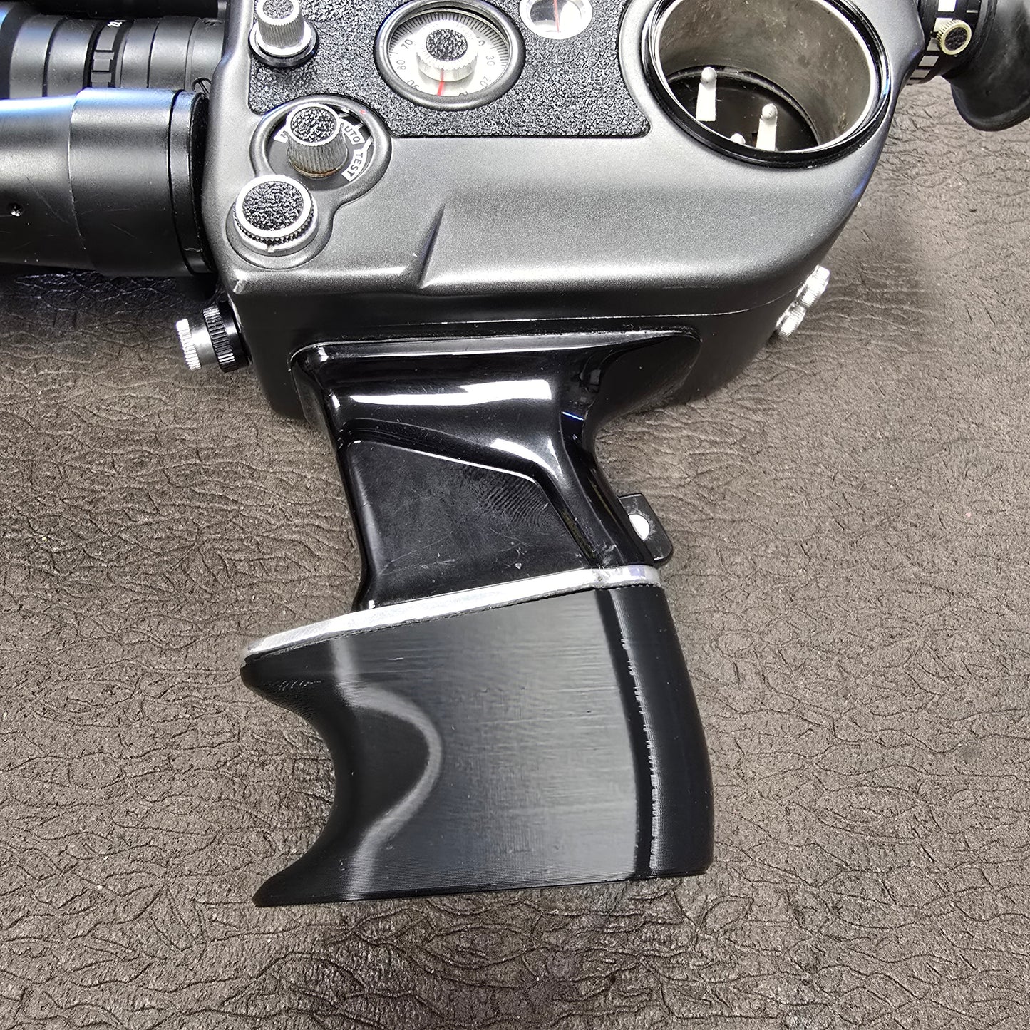 Beaulieu 3D Printed Grip handle Extension for 4008 ,2008 Super 8mm cameras
