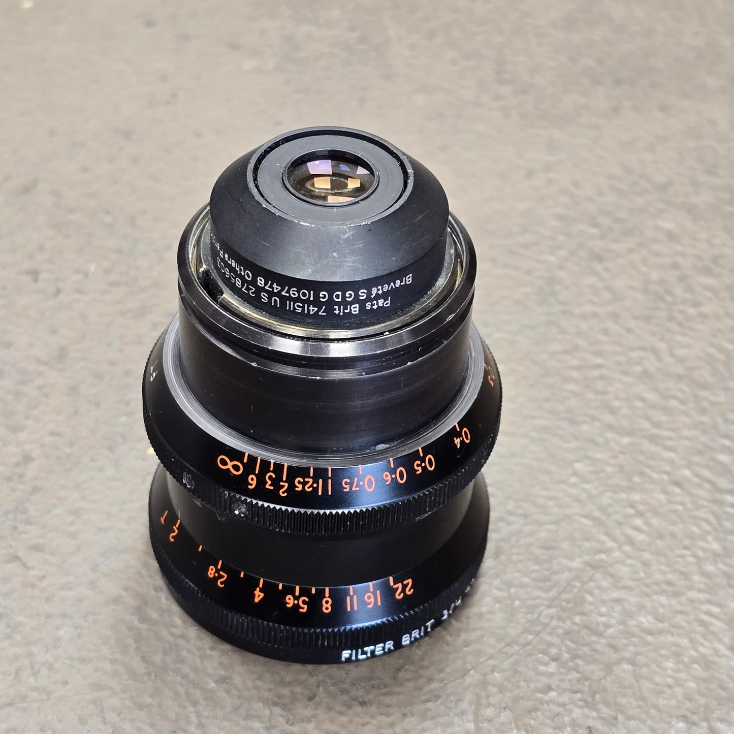 Cooke Kinetal 17.5mm f1.8/T2 Arri Standard Mount S# 572911