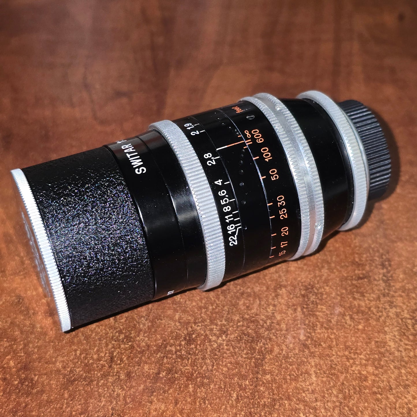 Switar 75mm f1.9 C-Mount Lens S# 1062057