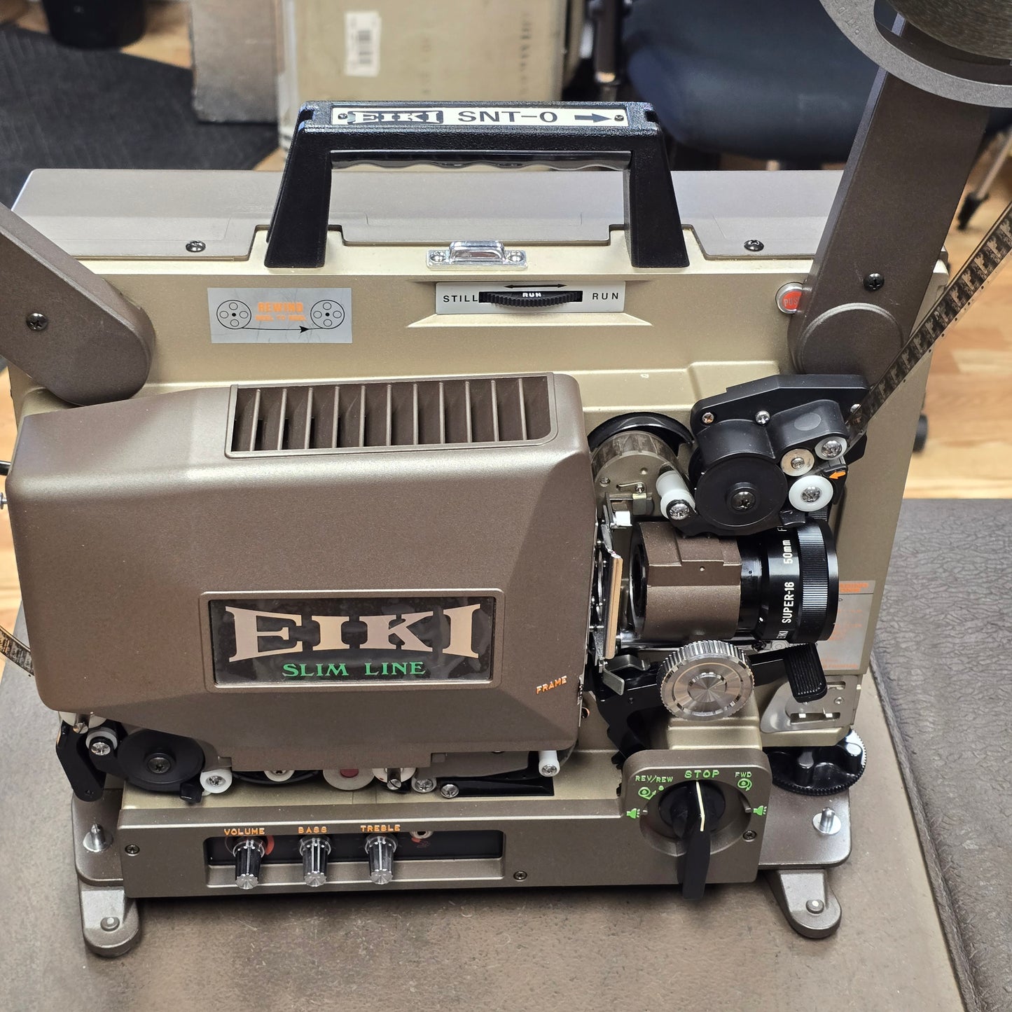 Eiki SNT-O Slim Line 16mm Autoload Sound Projector S# 29844