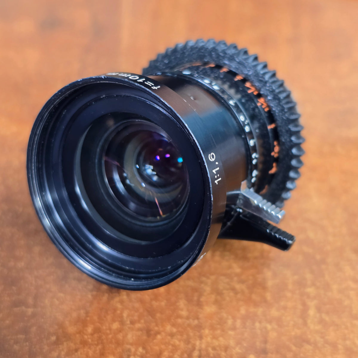 Switar 10mm f/1.6 Multicoated C-Mount Lens ( Black Version) S# 1145335