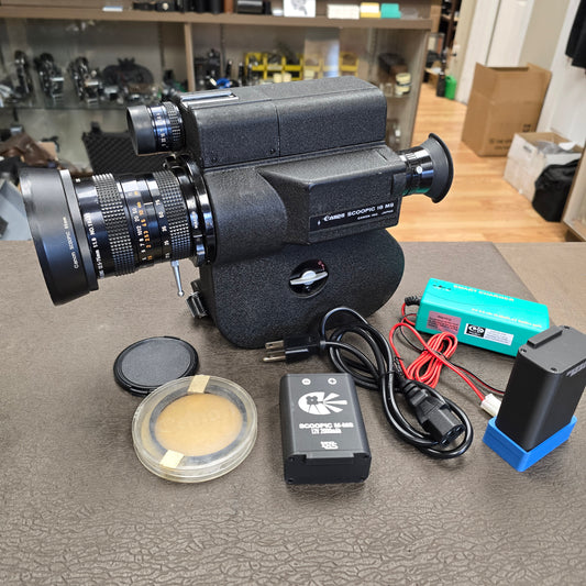 Canon Scoopic MS 16mm Camera Package S# 36112-18481