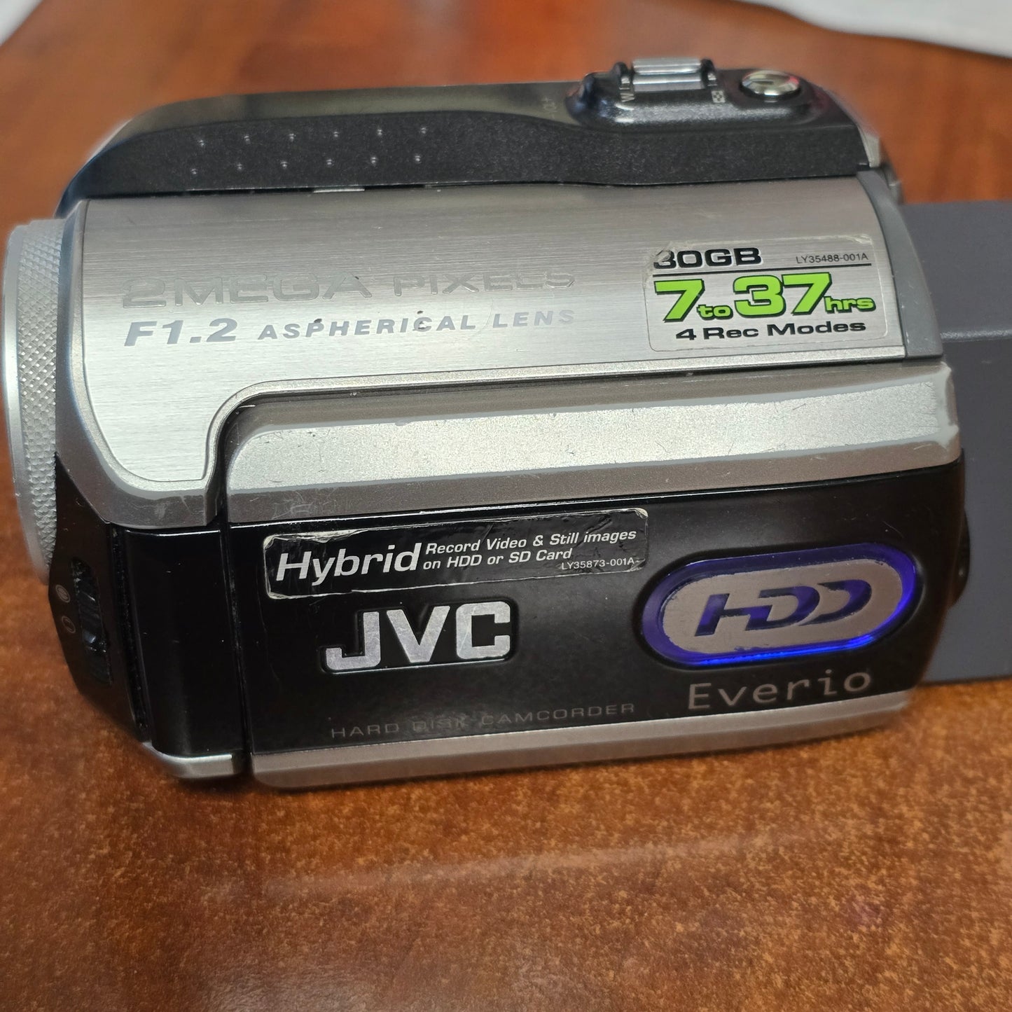 JVC Everio GZ-MG255U Hard Disk Camcorder Package (NTSC) S# 092K2395