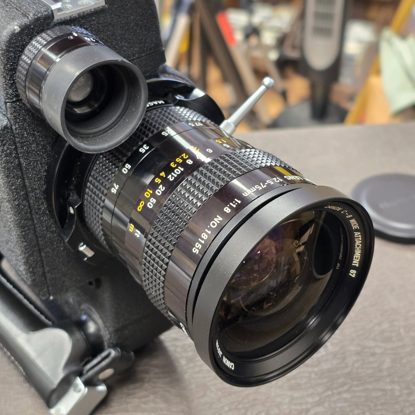 Canon C-8 Wide Angle Attachment 67mm for Canon Scoopic Cameras