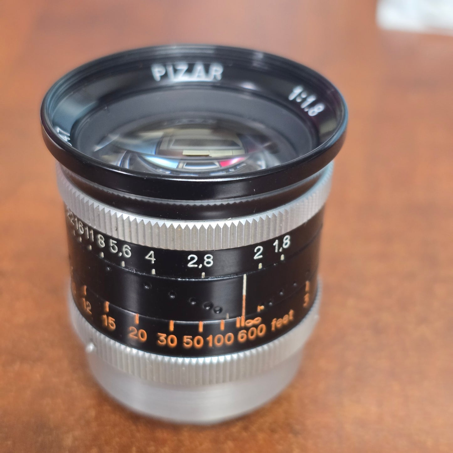 Pizar 50mm f1.8 H16RX C-Mount Lens S# 757947