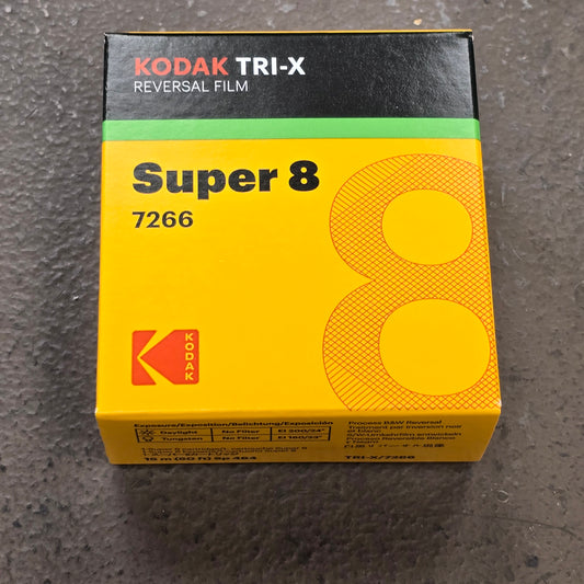 KODAK S8mm 50' TRI-X Reversal Film 7266