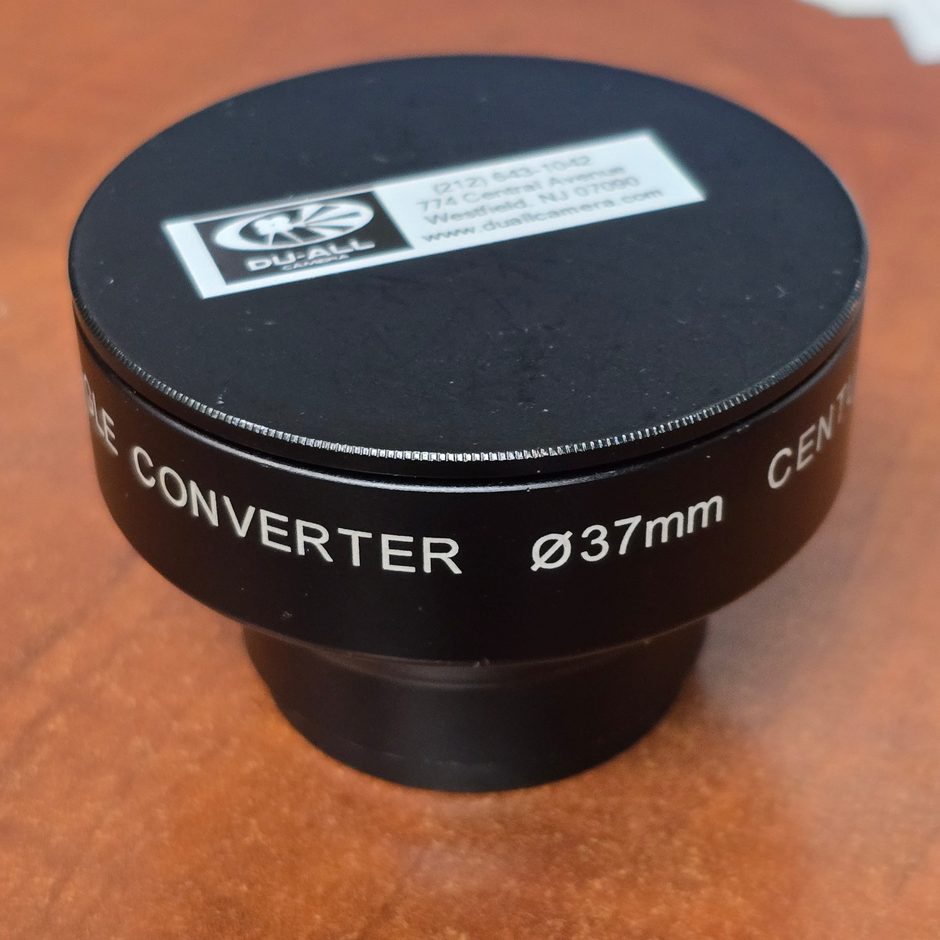 Century Optics .65x HR Wide Angle Converter 37mm for Switar lenses