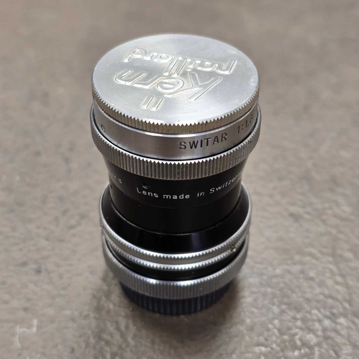 Switar 10mm f1.6 C-Mount Lens S# 1088042