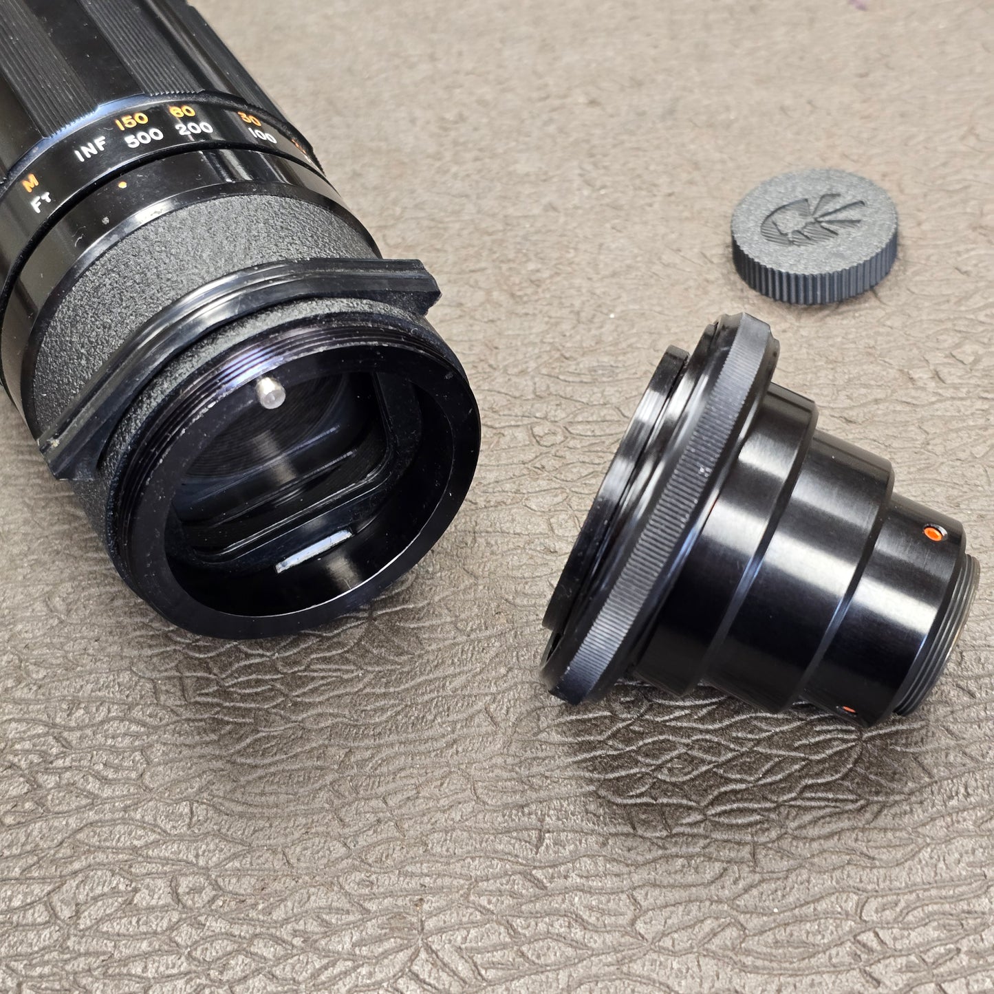 Century Tele-Anthenar II 385mm f4.5 Telephoto Lens with Century Universal C-Mount S# 813339