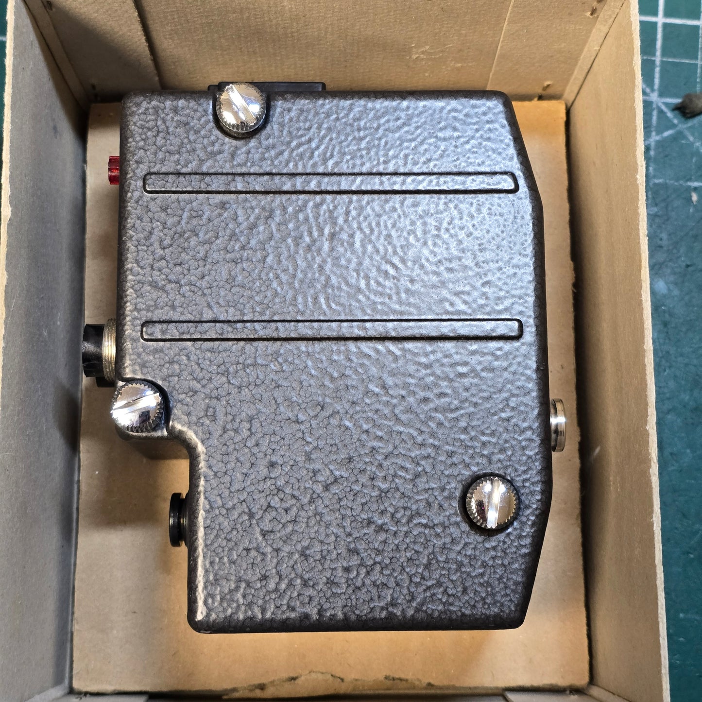 Bolex EM Motor 12-25FPS S# 10228 with 4-Pin Tuchel - 4-Pin XLR Power Cable