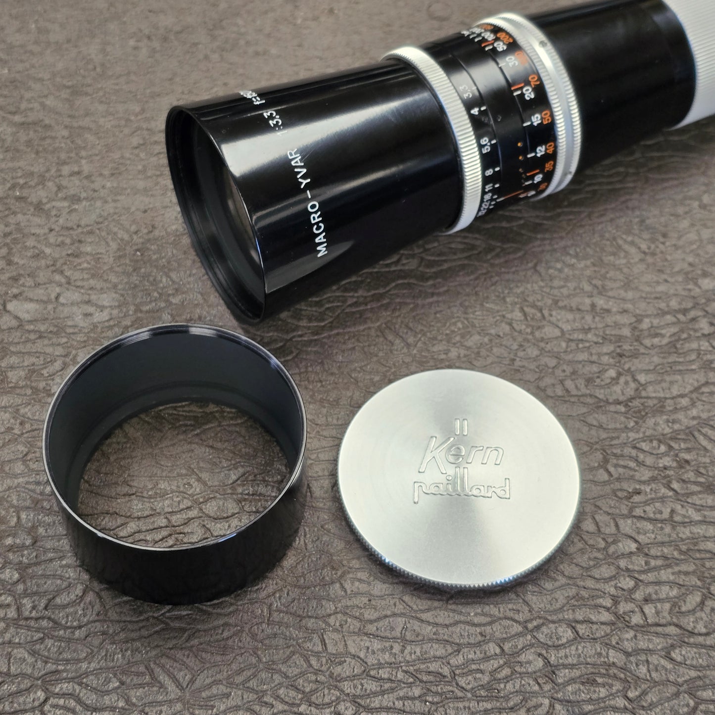 Macro-Yvar 150mm f3.3 C-Mount Lens S# 995555 With Case