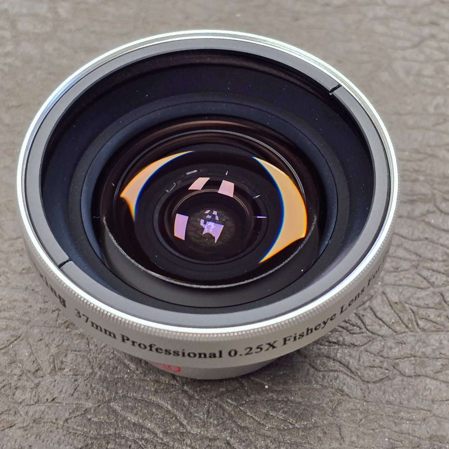 Super Fisheye Macro Lens Adapter 0.25X for 37mm threaded Lens