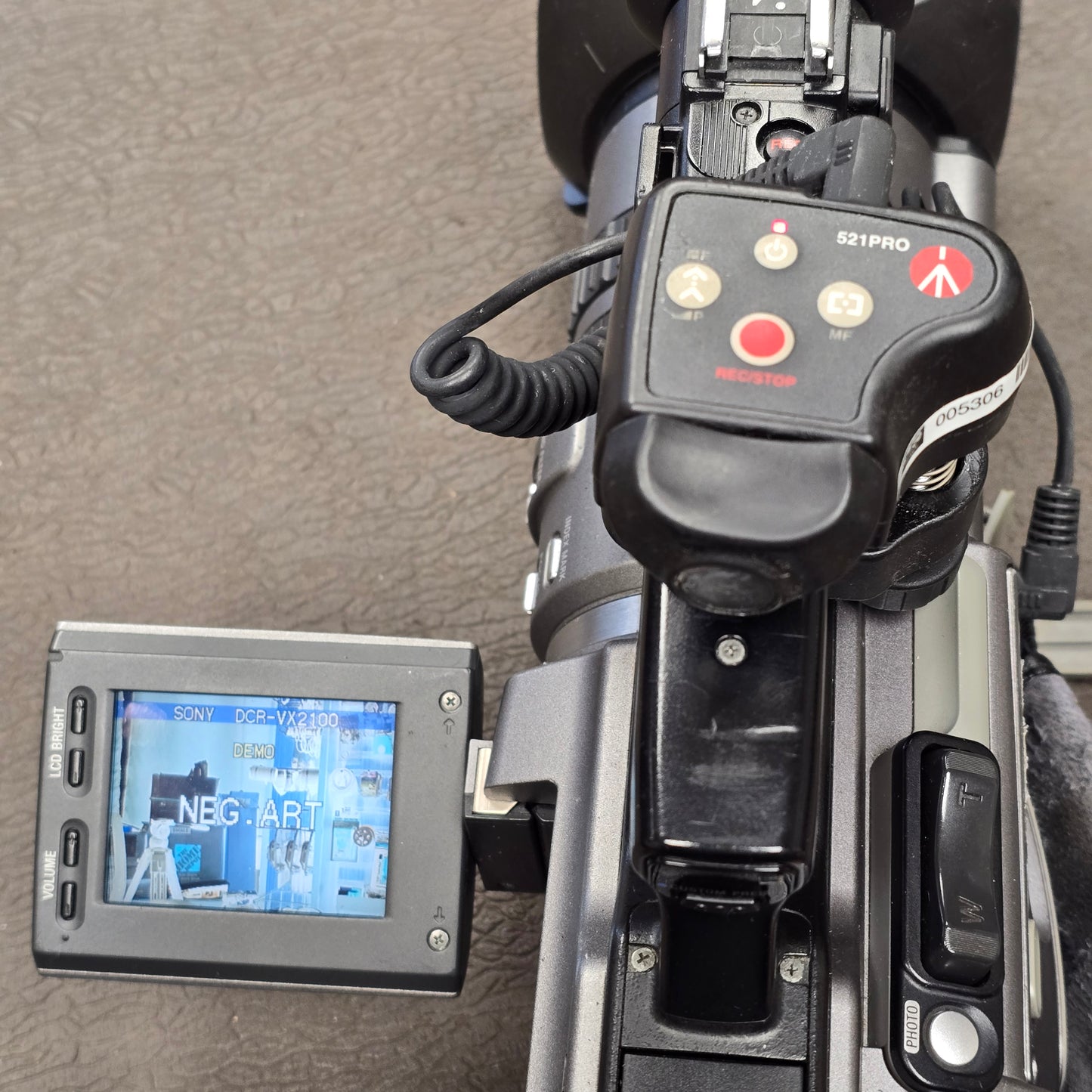 Manfrotto 521PRO Lanc Remote Contol For Sony Cameras ( Used )