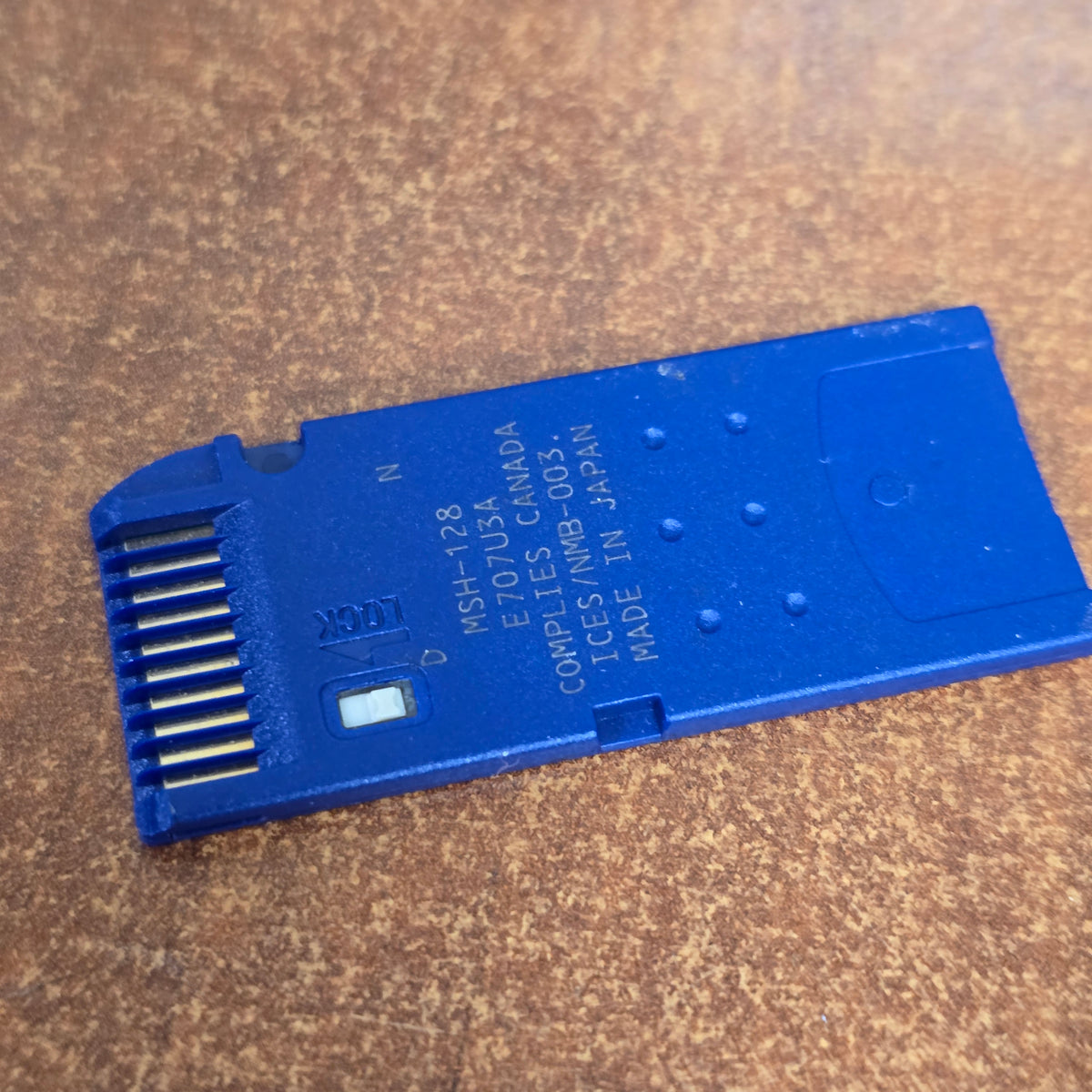 Sony 128MB MagicGate Memory Stick  MSH-128