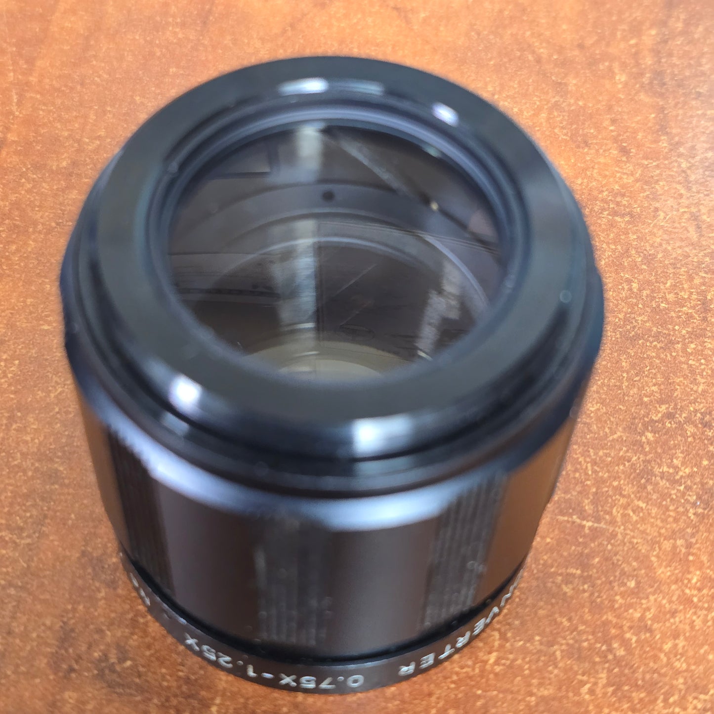 Sun 16mm Zoom Converter-16 0.75-125X Screw On Lens converter for Eiki 50mm Lens S# 76428