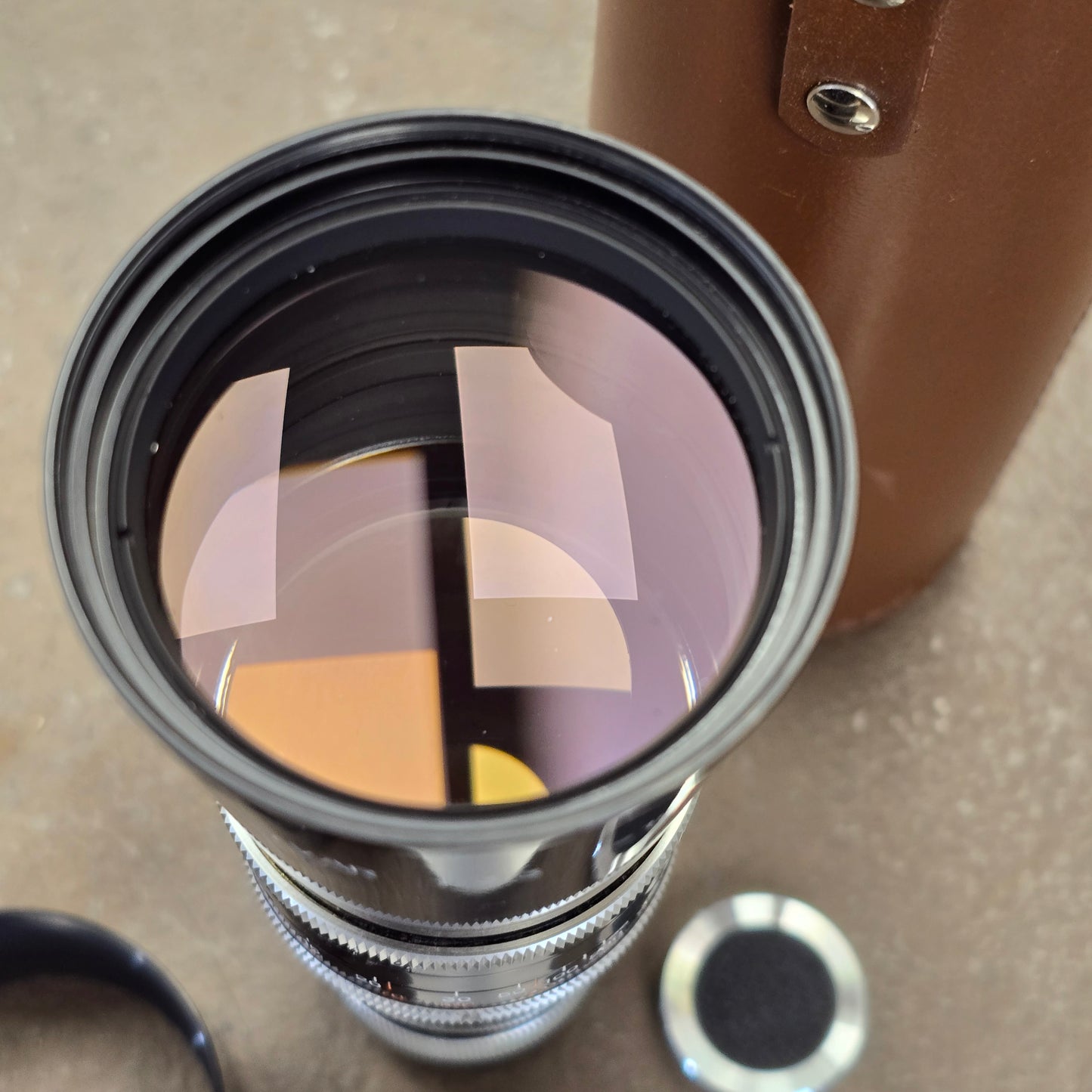 Macro-Yvar 150mm f3.3 C-Mount Lens S# 995555 With Case