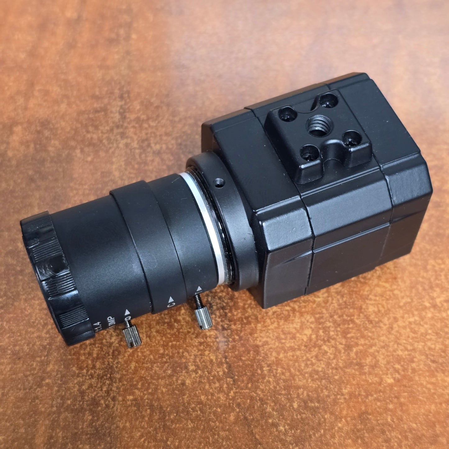 Mini 1/3" Sony CCD 700TVL CCTV Security DC Auto IRIS CS Mount Box Color Camera