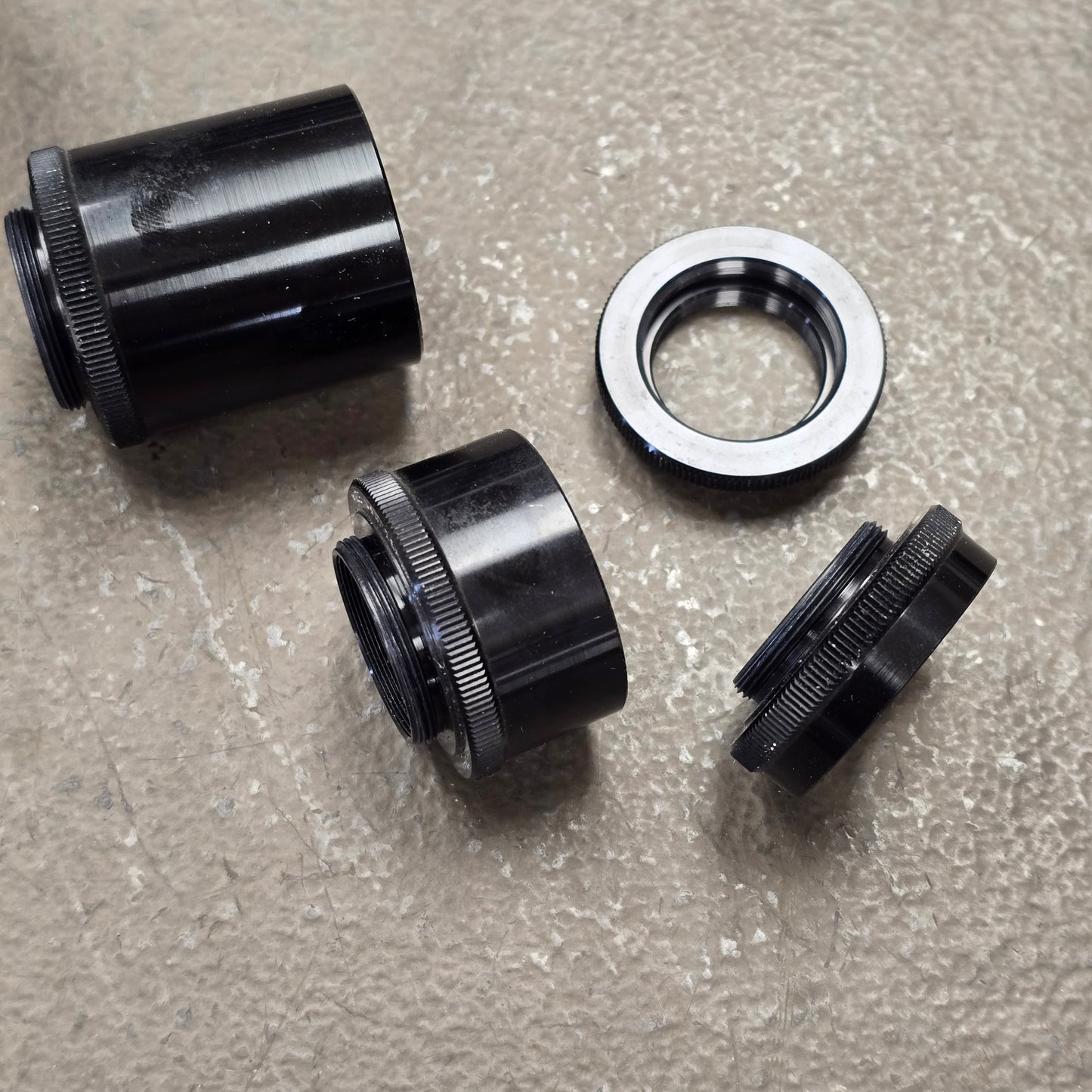 Bolex C-Mount Macro Extension Tube set