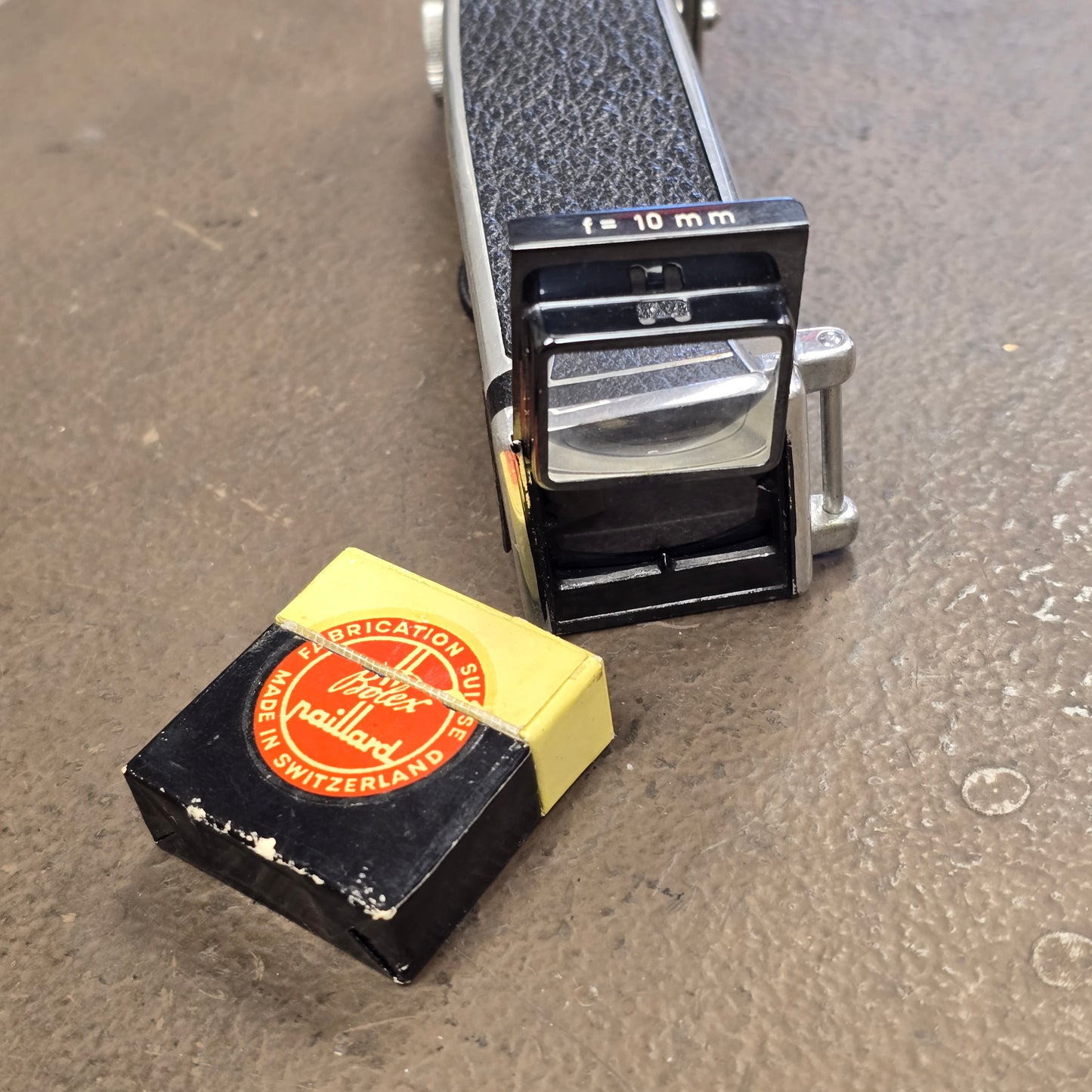 Bolex Auxilliary Sidefinder Directors Viewfinder with 10mm Attachment S# 92888