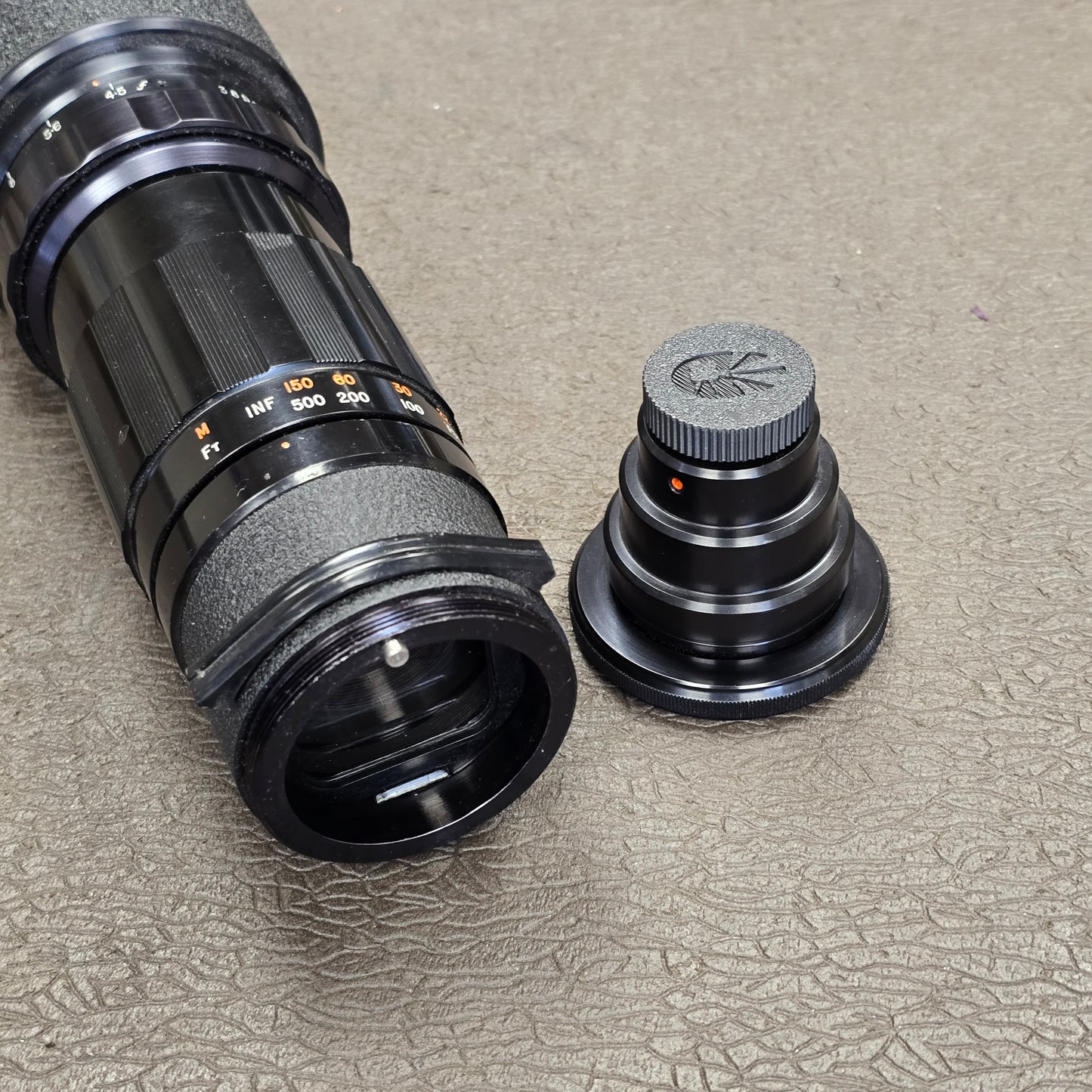 Century Tele-Anthenar II 385mm f4.5 Telephoto Lens with Century Universal C-Mount S# 813339