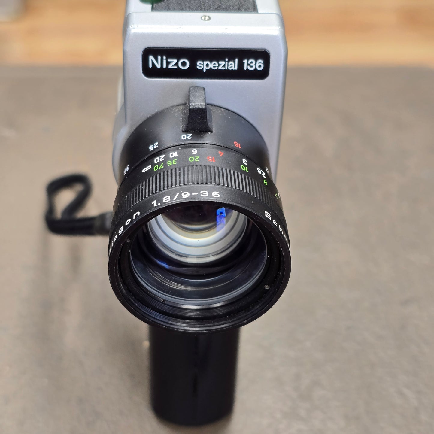 Nizo Spezial 136 Super 8mm Camera S# 1033741 With Padded Case