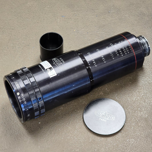 Apochromat Kinoptik Paris 100mm f2 / T2.5 Macro Lens Arri Standard Mount S# 66136