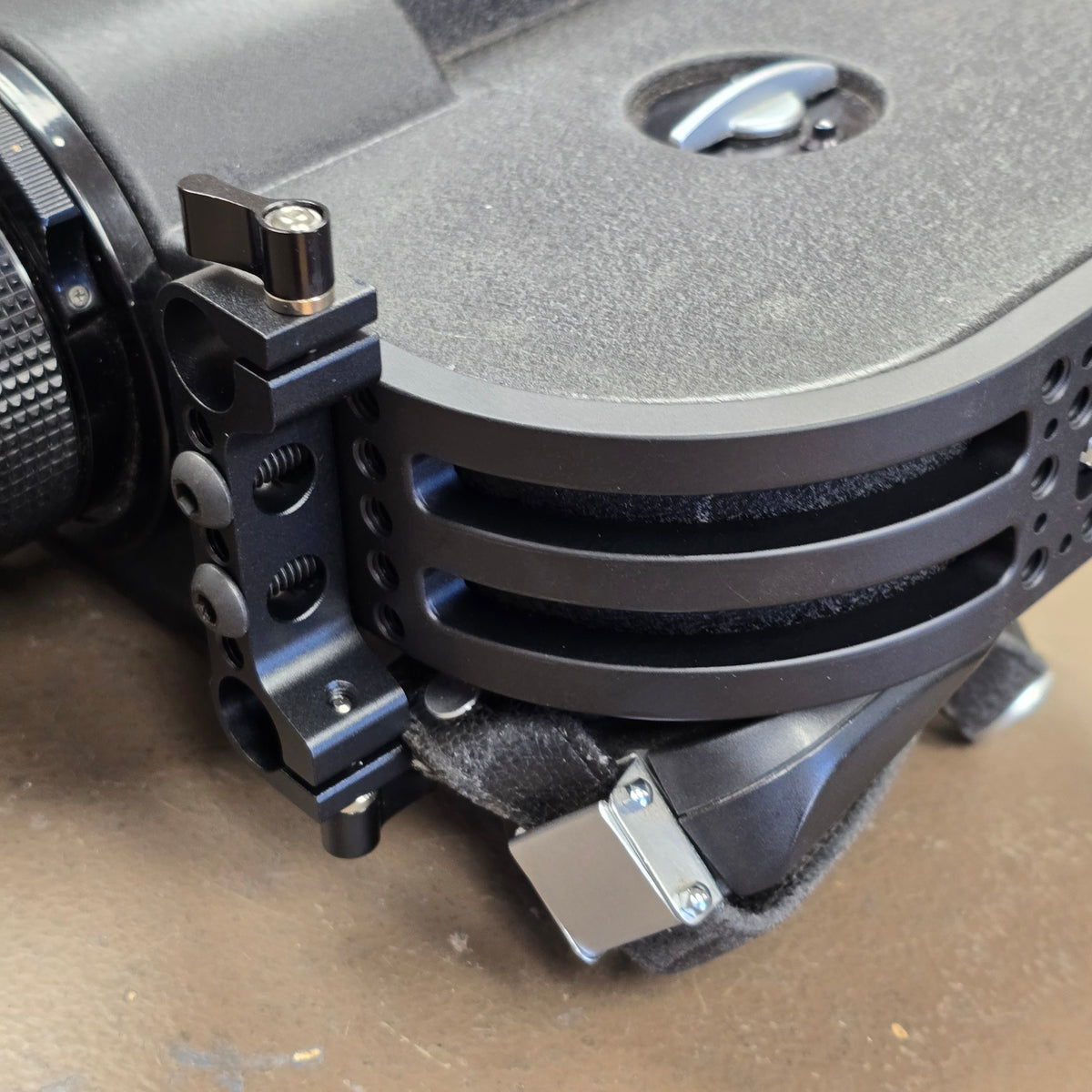 Canon Scoopic Base Plate with 15mm Rod Support System