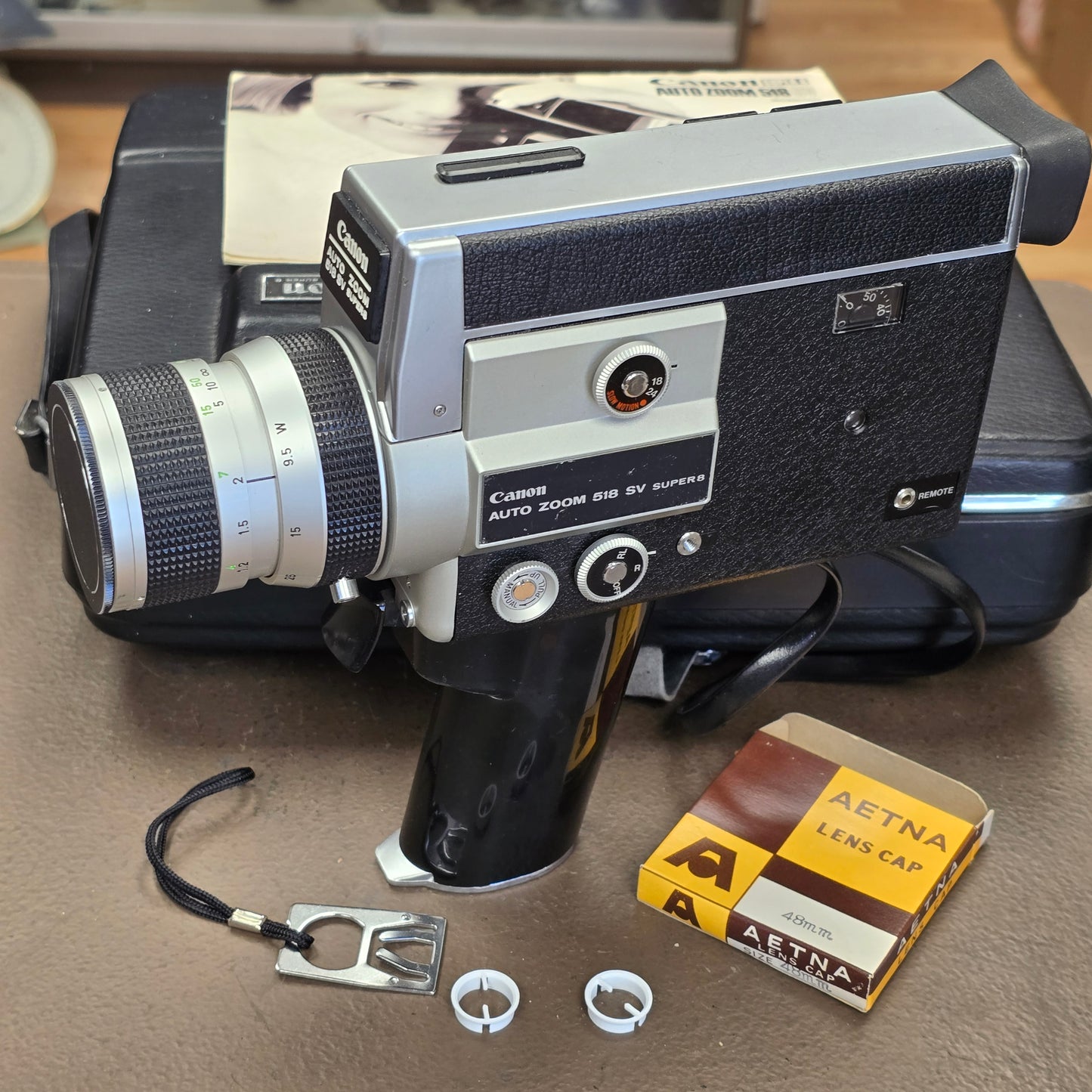 Canon 518 Auto Zoom SV (Special Version) Super 8mm Camera S# 163770