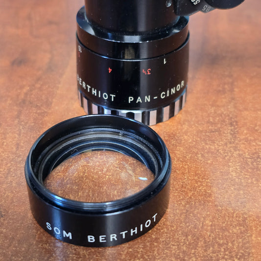 Macro Zoom Attachment for Som Berthiot 17-85mm f3.8 C-Mount Zoom Lens