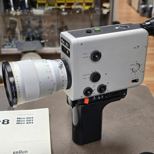 Nizo 801 Super 8mm Camera Package S# 1102763