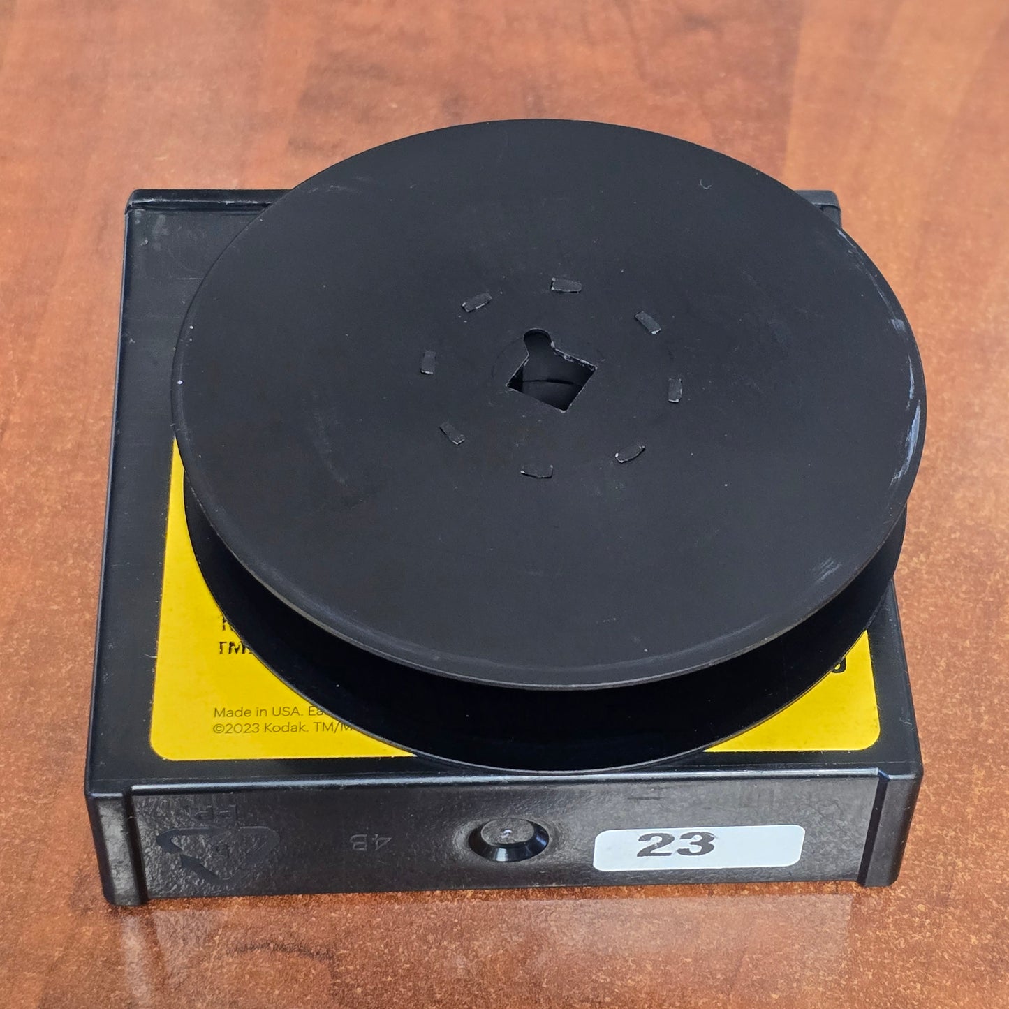 Empty Daylight spool 100' 16mm With Case