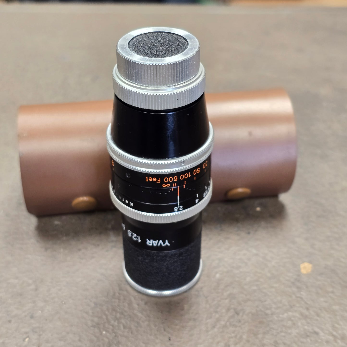 YVAR 75mm f2.8 AR C-Mount Telephoto Lens S# 1022388