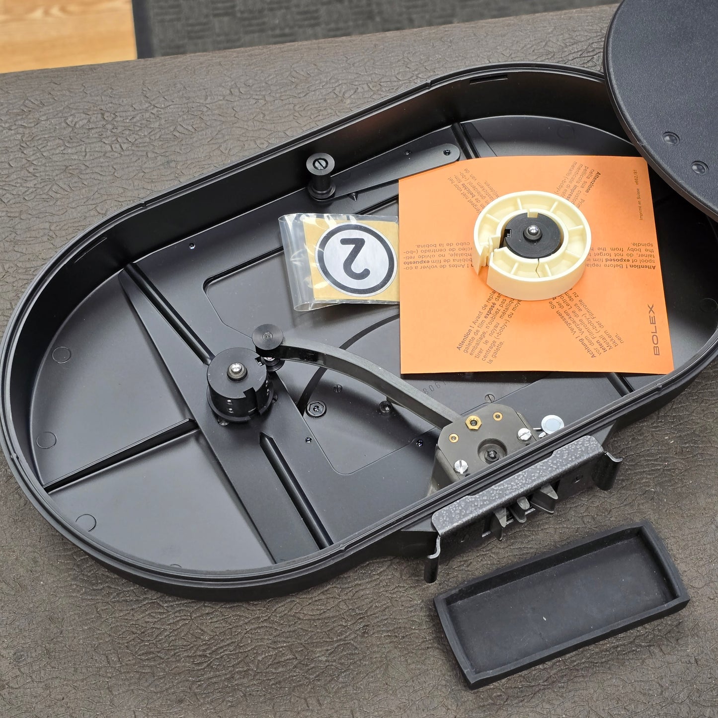 Bolex 400' Magazine with Core adapters S# KA18061 ( NEW )