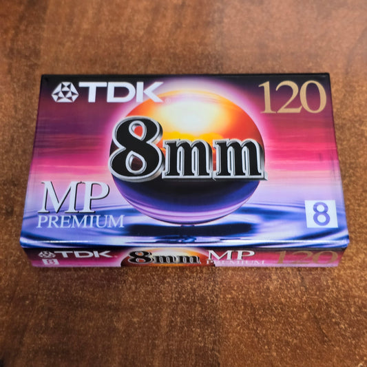 TDK Hi8 MP Premium 120 Cassette