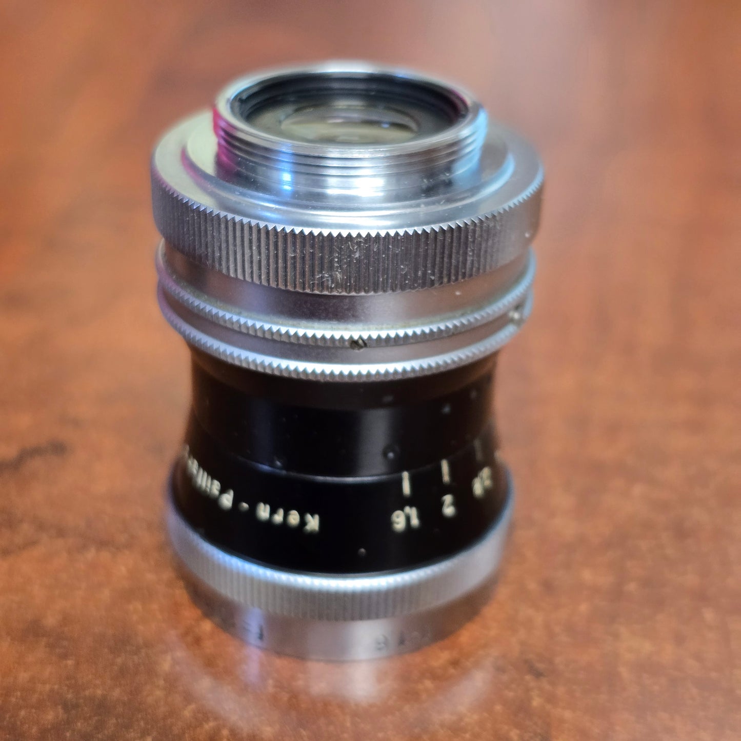 Switar 10mm f1.6 H16 RX C-Mount Lens S# 1037491 with Lens Shade & Filters
