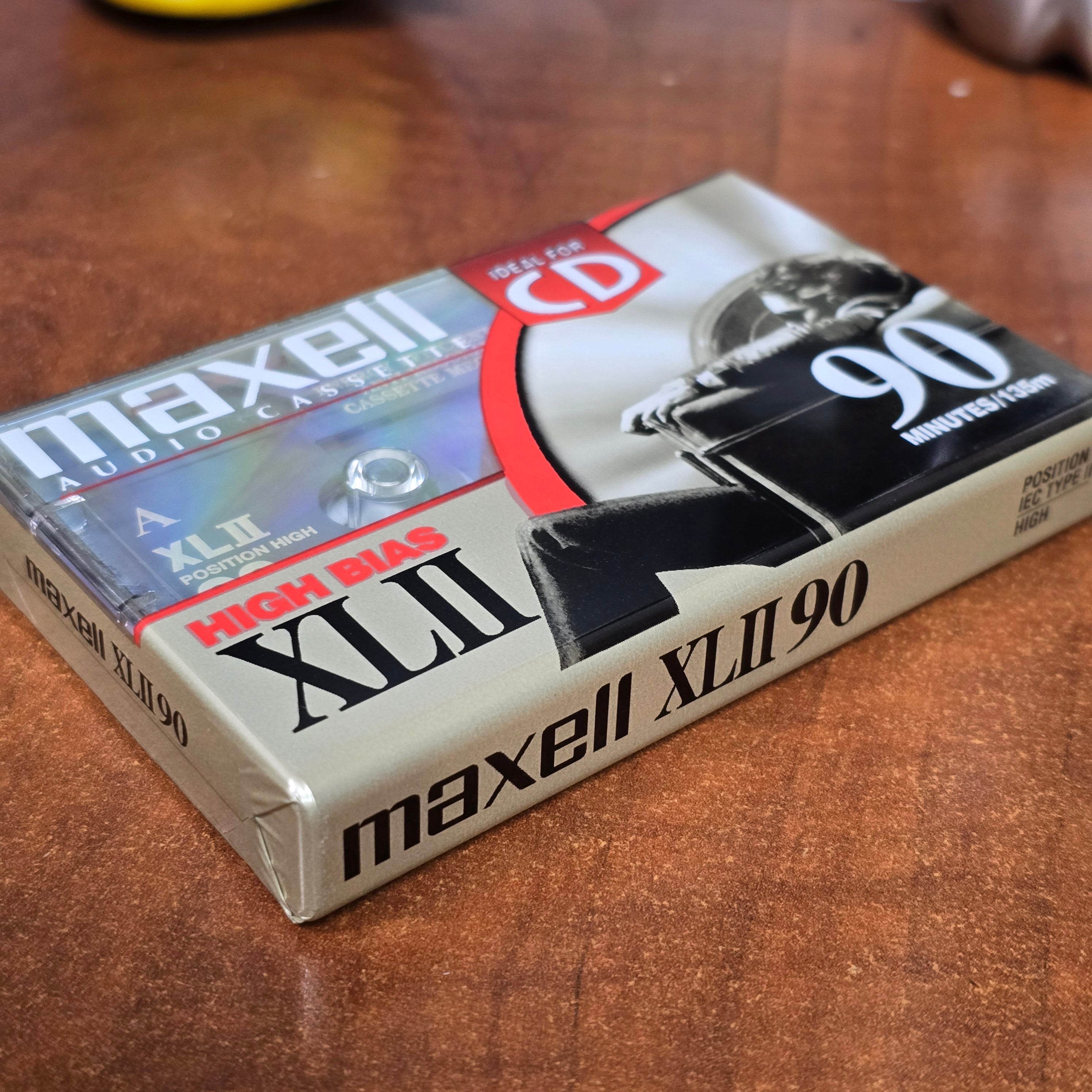 Maxell Audio Cassette 90 Minutes High Bias XLII90 – Du-All Camera