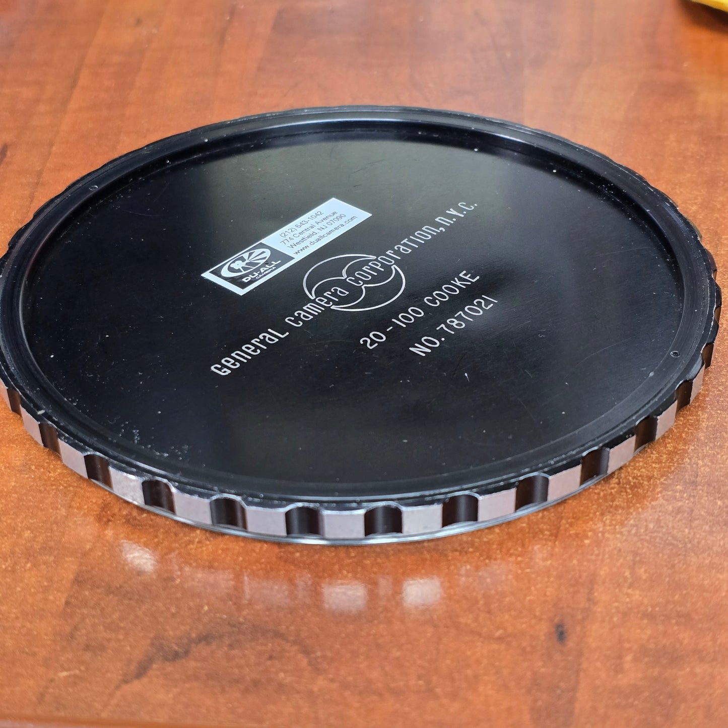 Cooke 20-100mm Threaded Metal Lens Cap S# 787021