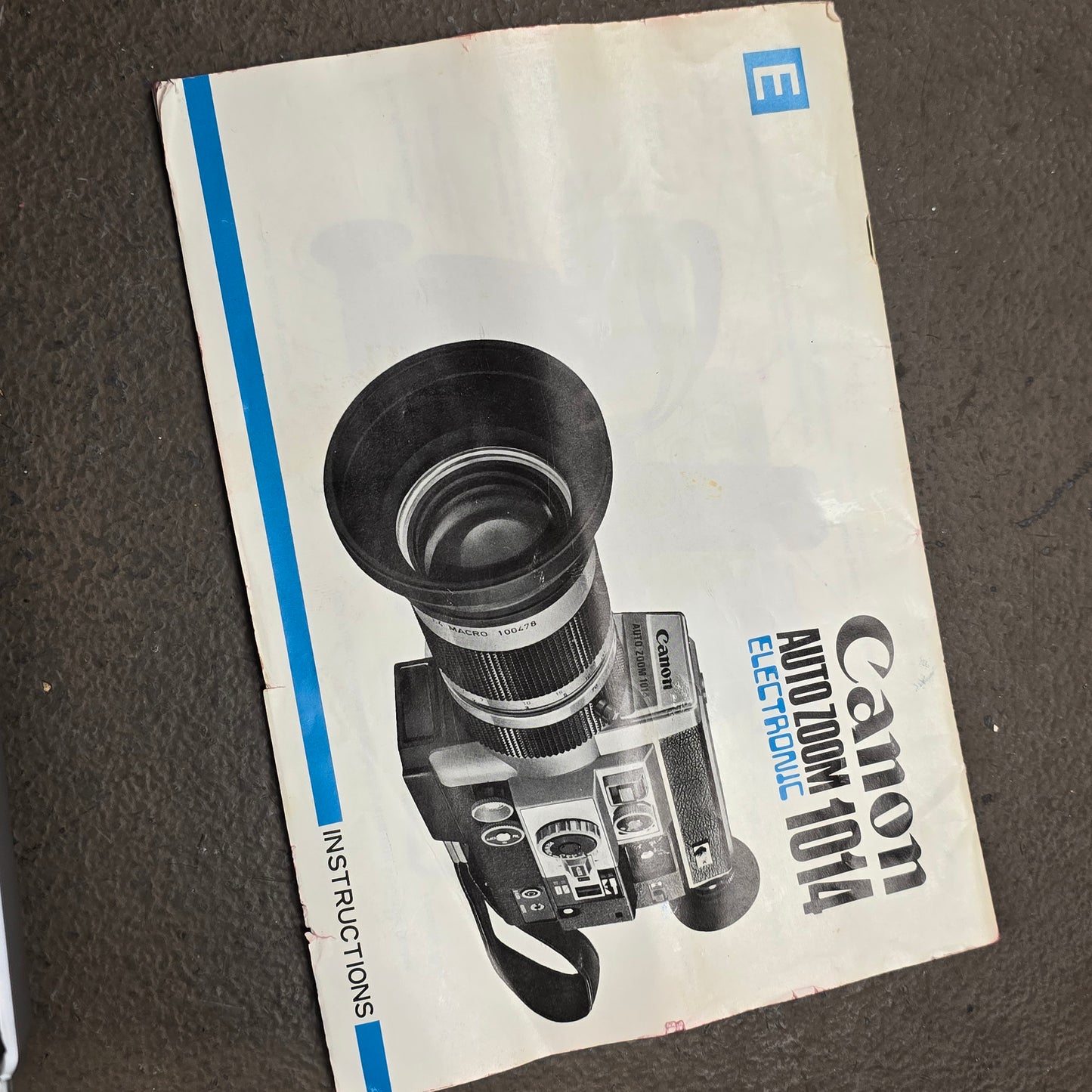 Canon 1014 Auto Zoom Electronic Super 8mm Camera S# 123440-126814