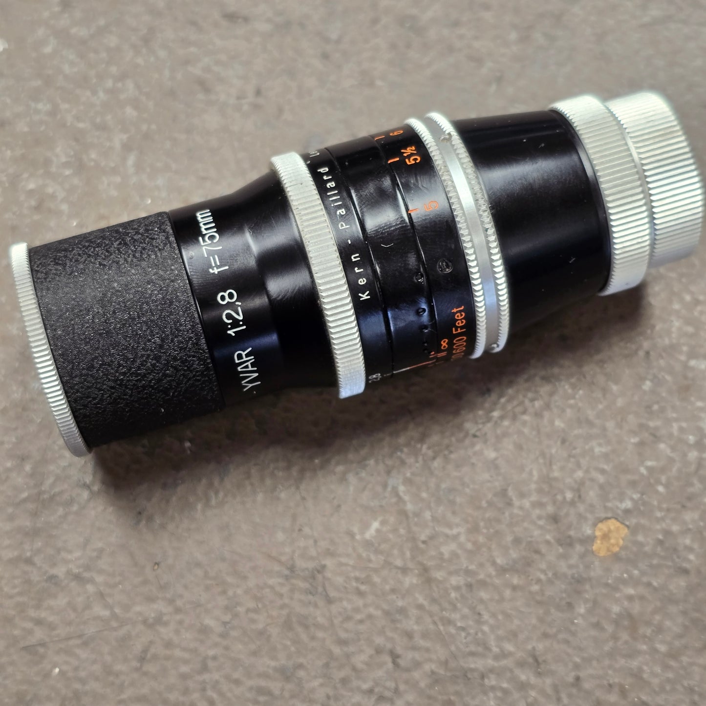 YVAR 75mm f2.8 AR C-Mount Telephoto Lens S# 1022388