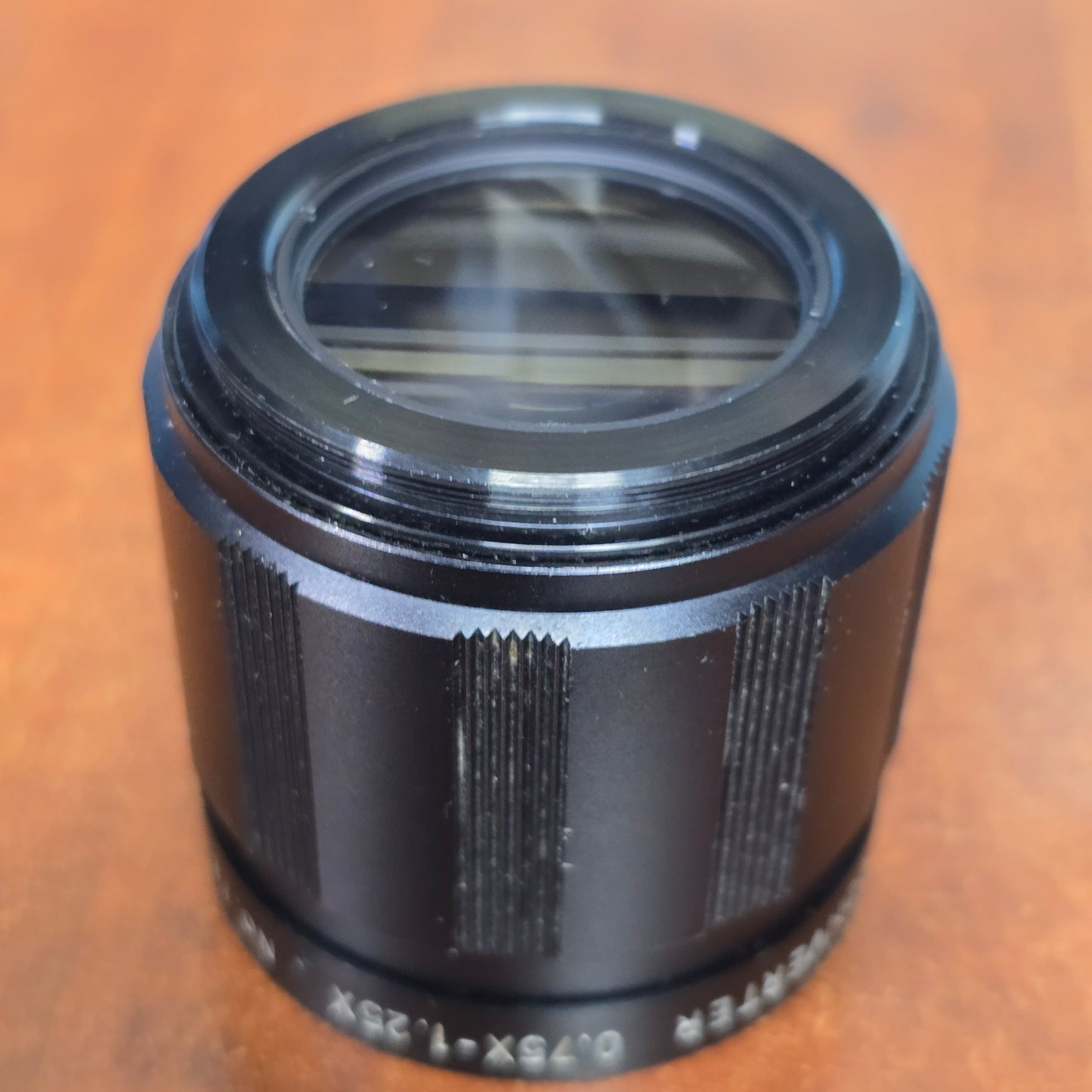 Sun 16mm Zoom Converter-16 0.75-125X Screw On Lens converter for Eiki 50mm Lens S# 76428