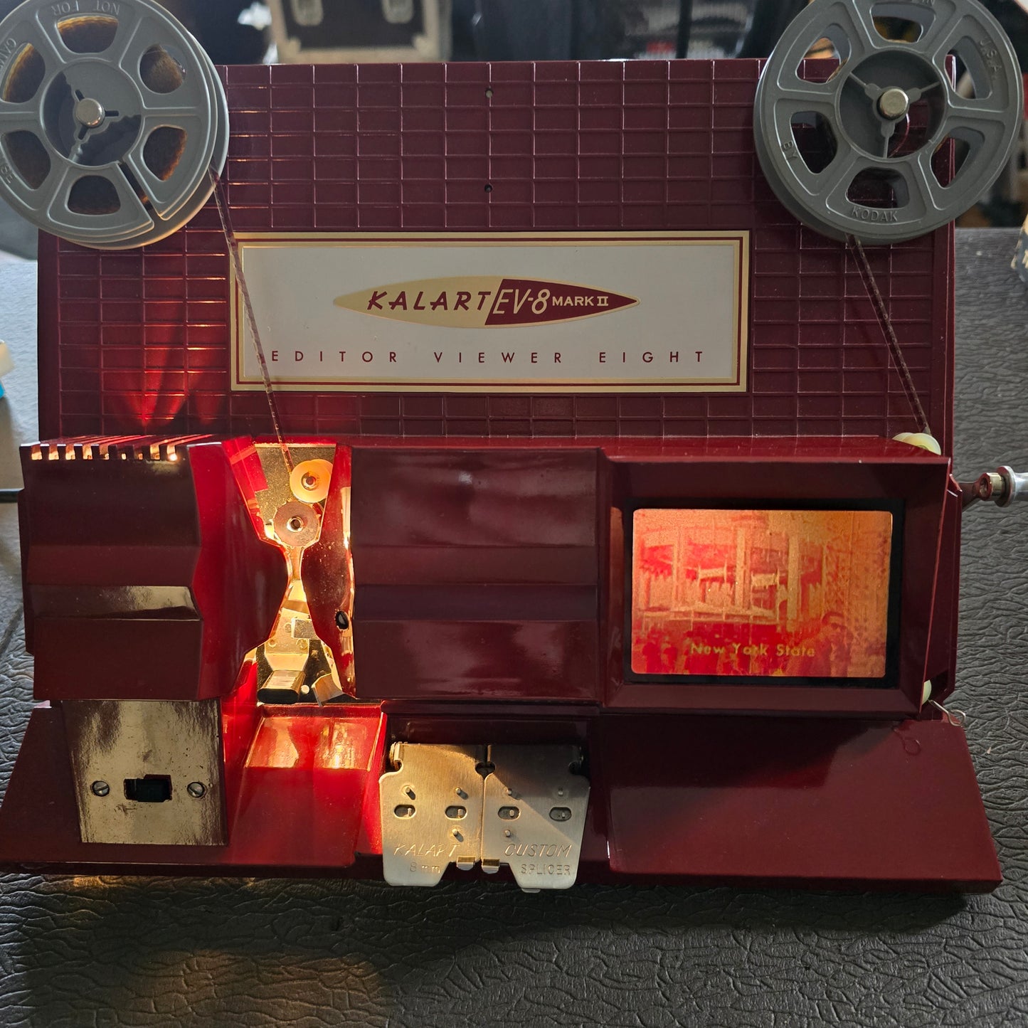 Kalart Editor Viewer Eight Model EV-8 Mark II