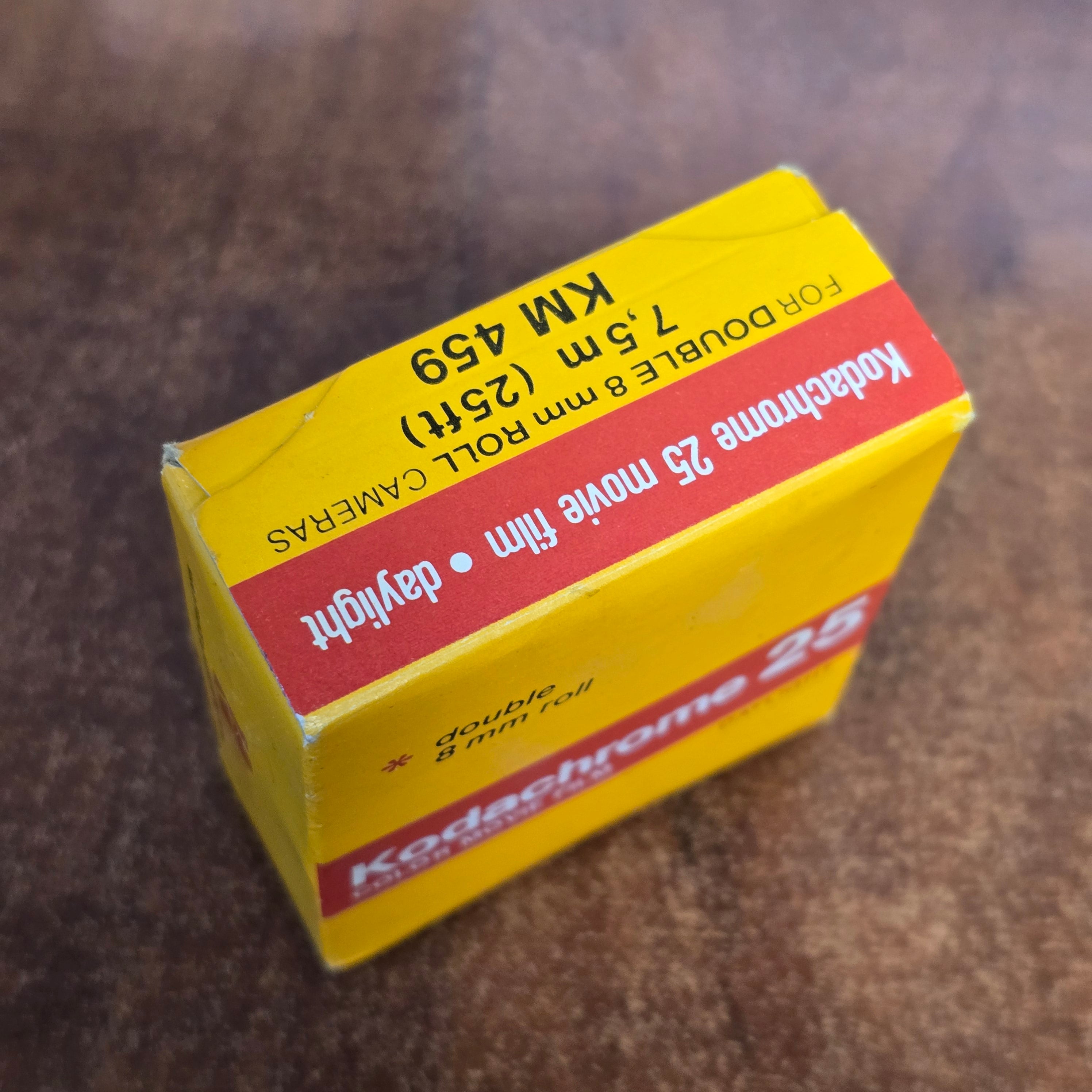 KODAK Kodachrome 25 Double 8mm Film ( Expired Stock ) – Du-All Camera