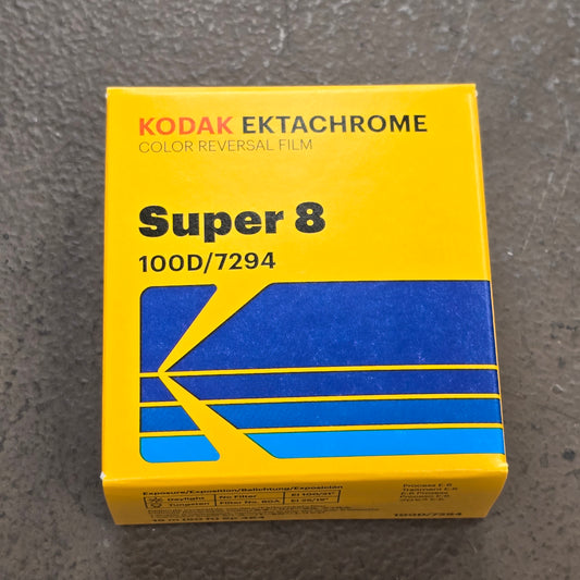 KODAK S8mm 50' Ektachrome 100D Color Reversal Film 7294