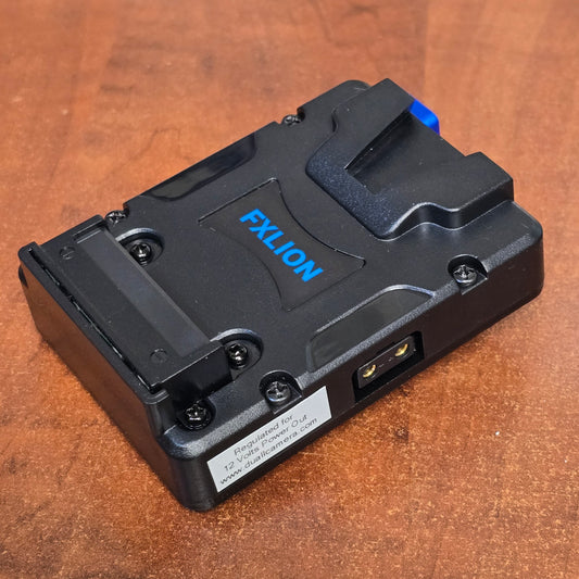 Bolex FXLION NANO V-Lock Plate with D-Tap 12 volts regulated S# 12VR