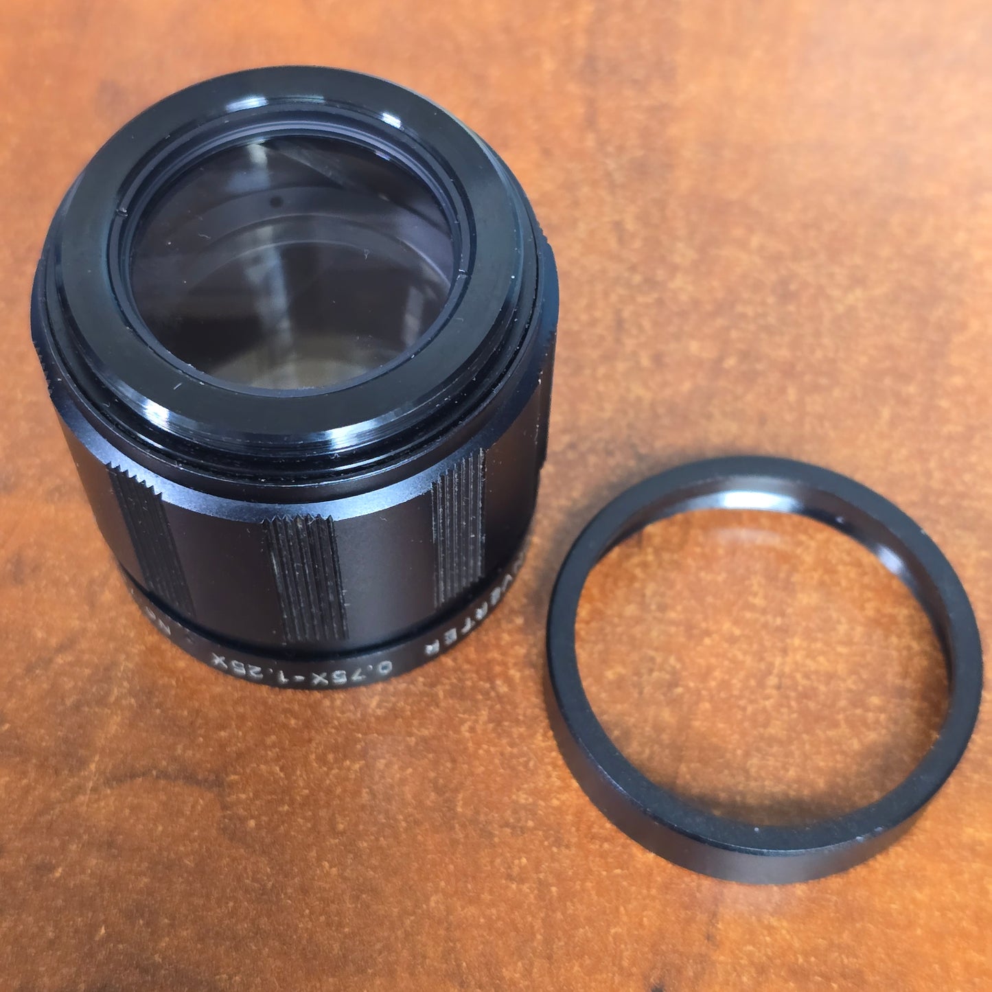 Sun 16mm Zoom Converter-16 0.75-125X Screw On Lens converter for Eiki 50mm Lens S# 76428