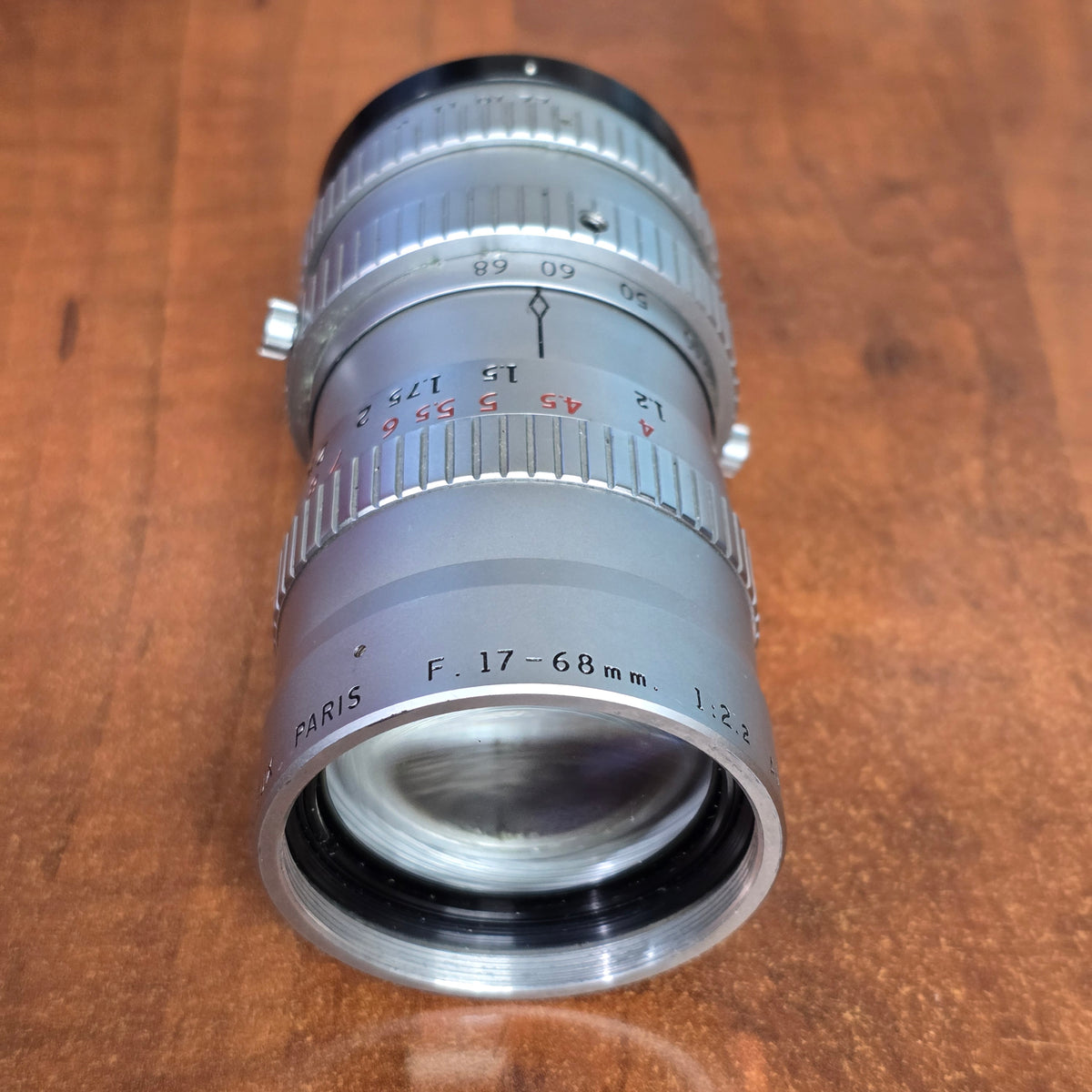Angenieux 17-68mm f2.2 C-Mount Zoom lens Type L2 (Silver Version) S# 1169020