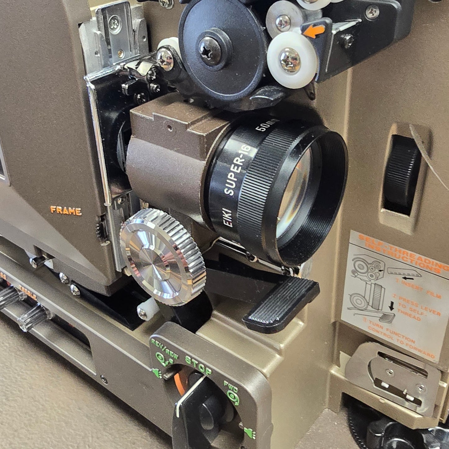 Eiki SNT-O / 3585 Slim Line 16mm Autoload Sound Projector S# 28915